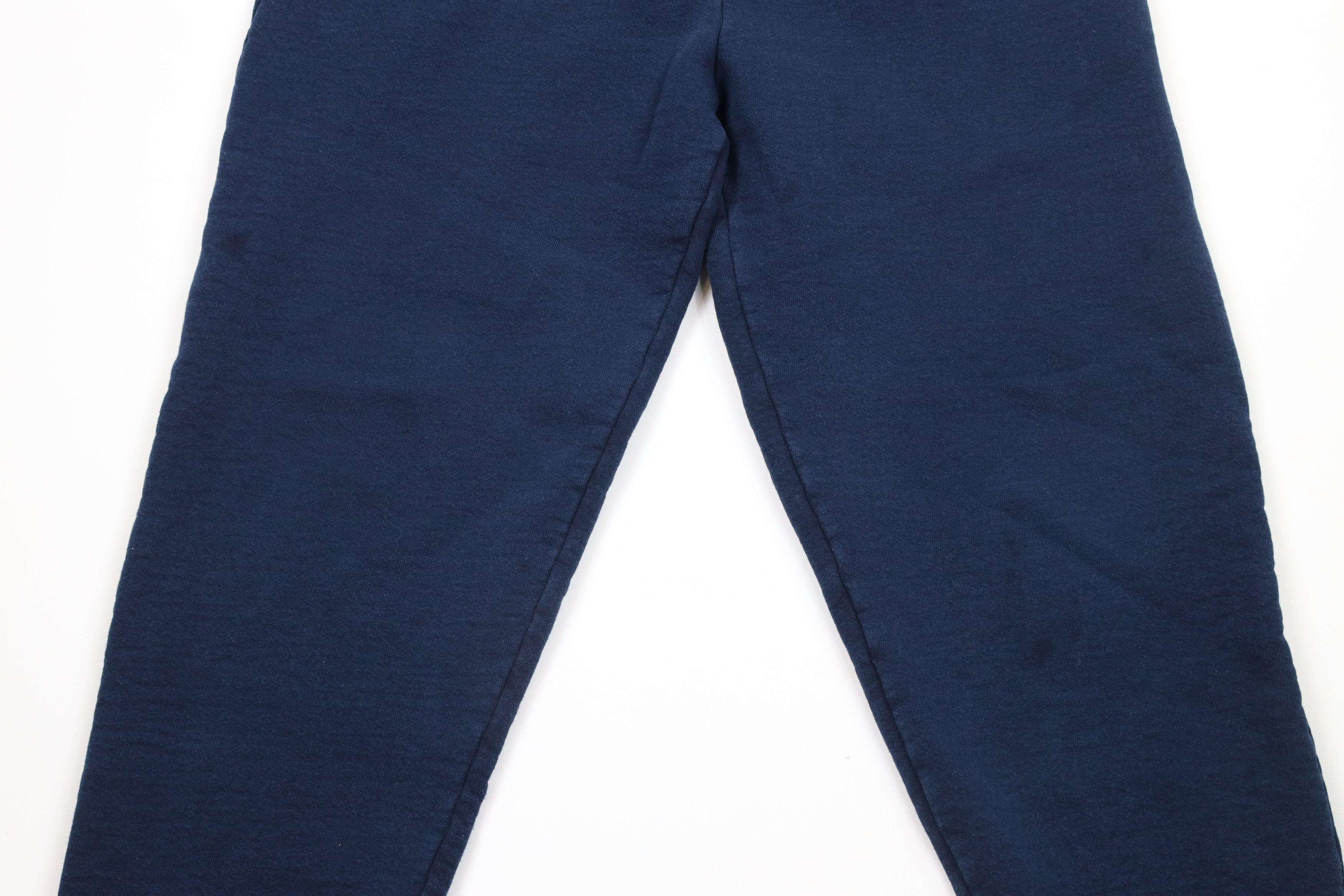 Vintage Vintage 90s Streetwear Heavyweight Sweatpants Joggers Blue Size US 36 / EU 52 - 3 Thumbnail