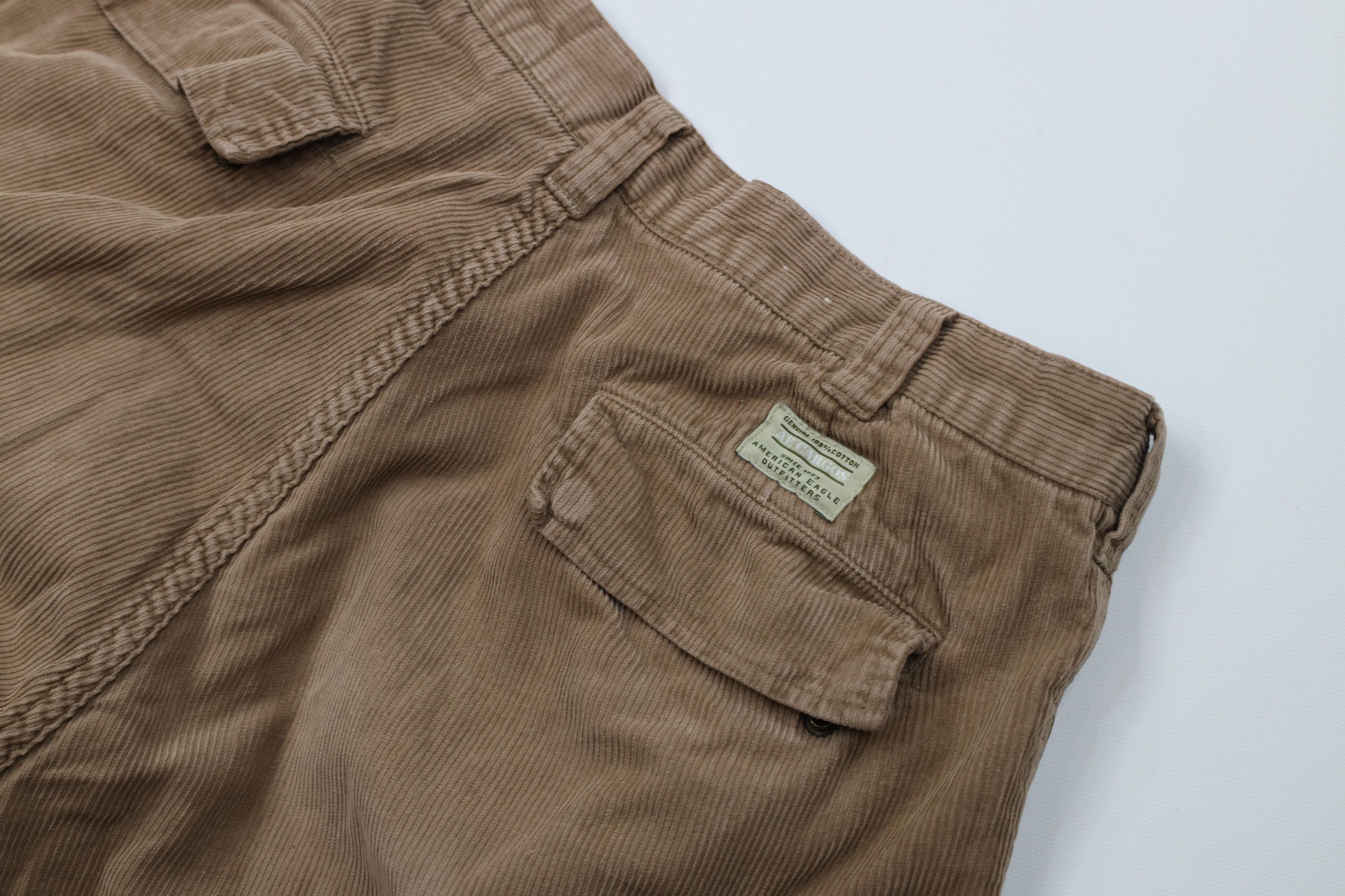 American Eagle Outfitters Vintage 90s Y2K American Eagle Outfitters Corduroy Pants Size US 32 / EU 48 - 15 Thumbnail