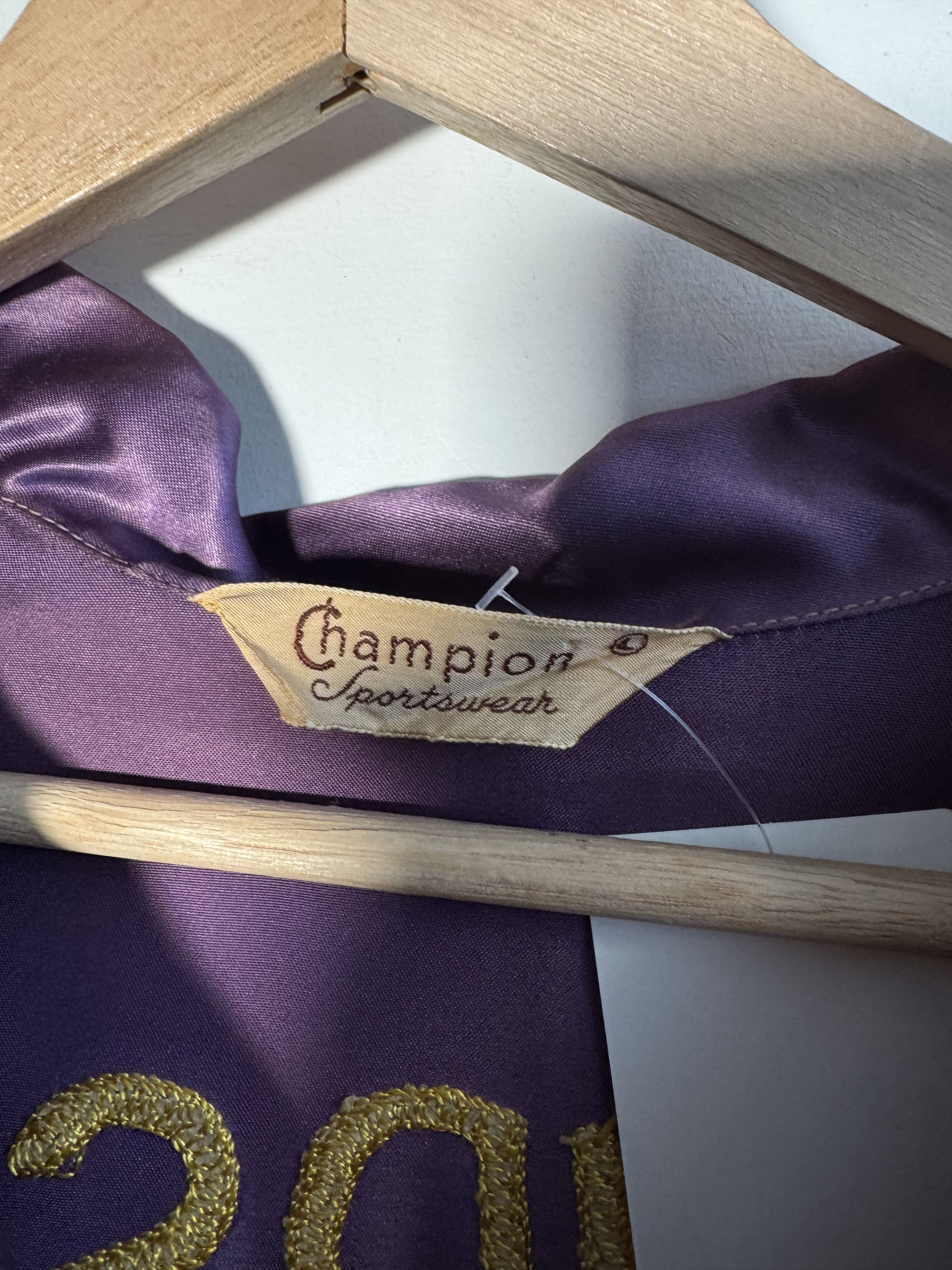 Champion 50/60s Champion Satin Chainstitch Button Up Shirt Size L Size US L / EU 52-54 / 3 - 3 Thumbnail