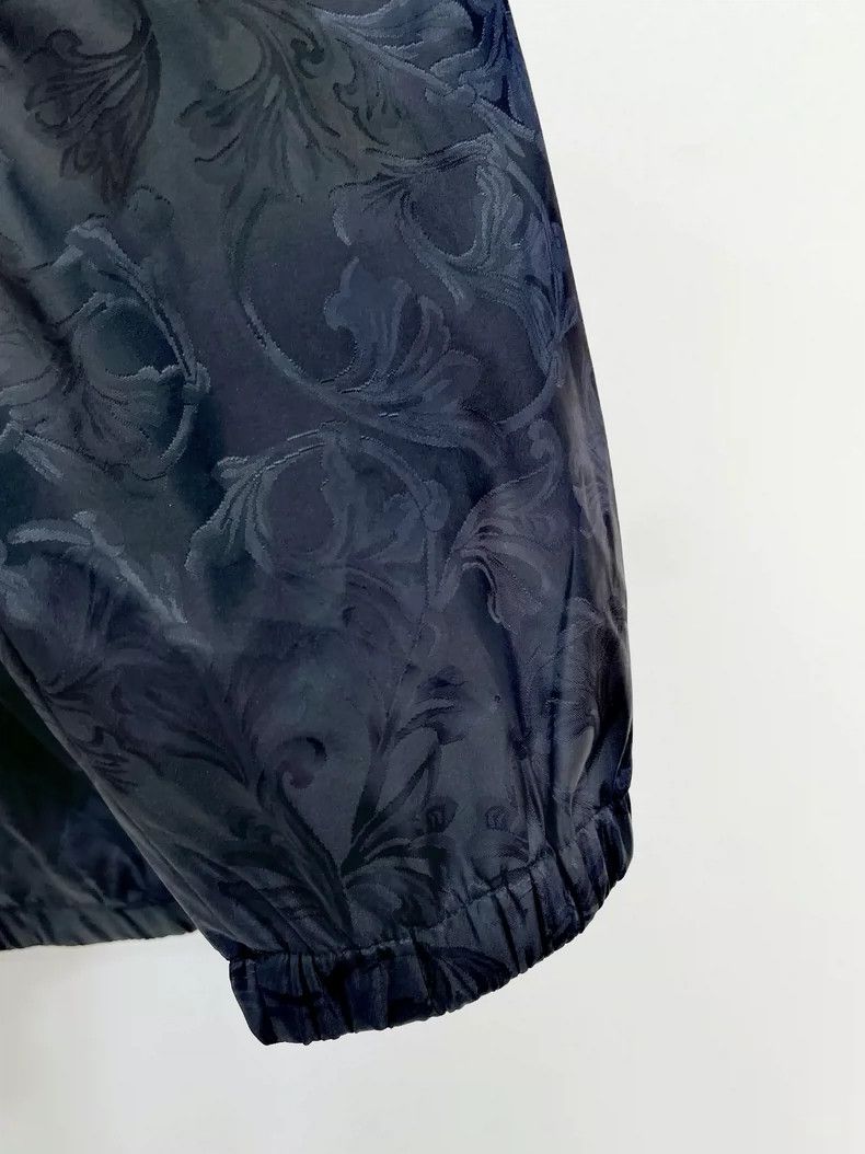 Versace Versace Baroque dark print men's hooded jacket jacket zip Size US XXL / EU 58 / 5 - 5 Thumbnail