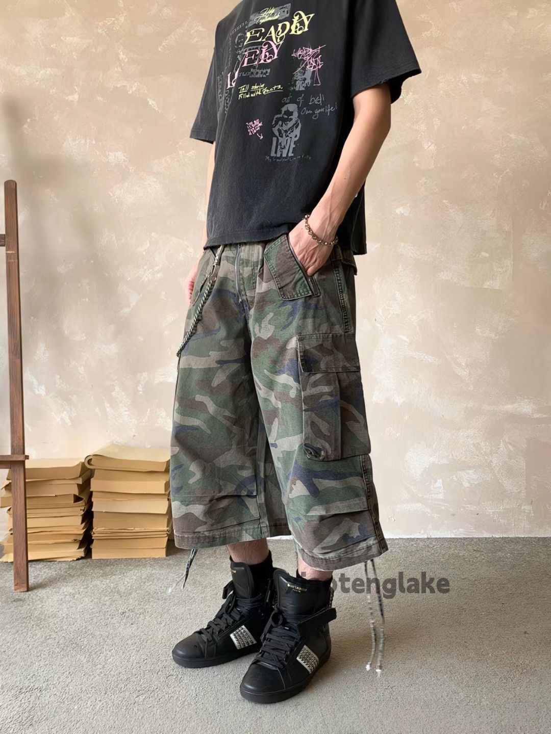 Vintage xtl undercover numbernine style outdoor tactical y2k shorts Size US 34 / EU 50 - 1 Thumbnail