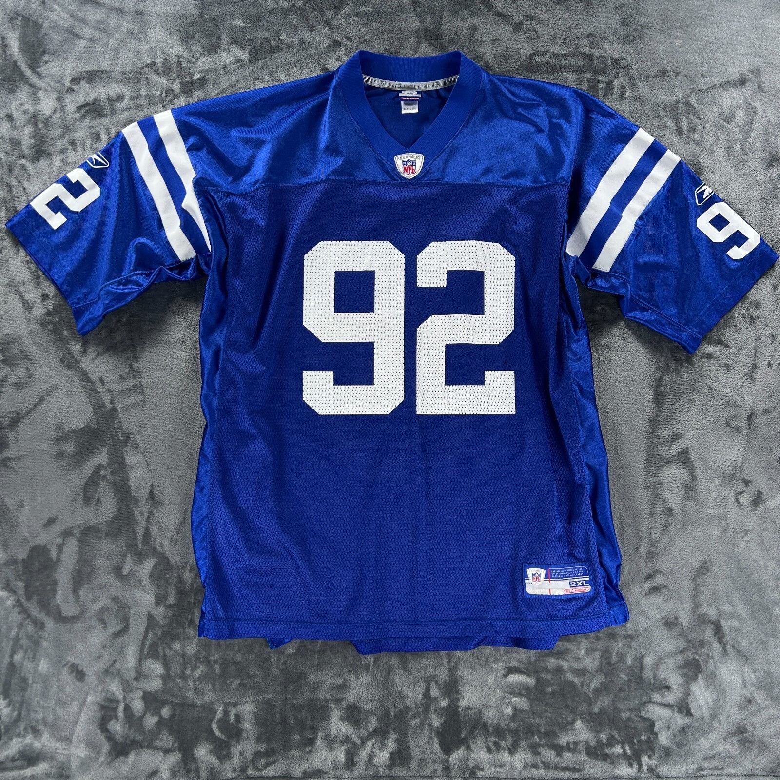 Reebok Reebok Football Jersey Men 2XL Vintage Y2K Indianapolis Colt Size US XXL / EU 58 / 5 - 1 Thumbnail