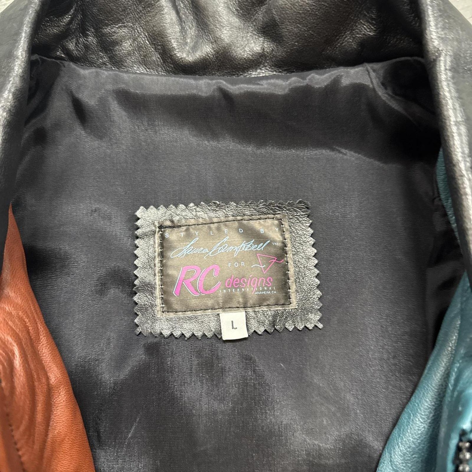 & Other Stories Vintage 80s Bowling Strike Lamb Leather Jacket Size US M / EU 48-50 / 2 - 5 Thumbnail