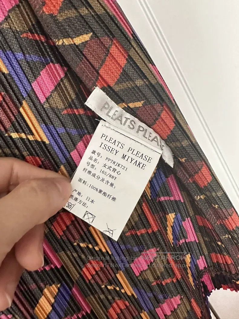 Issey Miyake Issey Miyake Red Vest Size L / US 10 / IT 46 - 5 Thumbnail