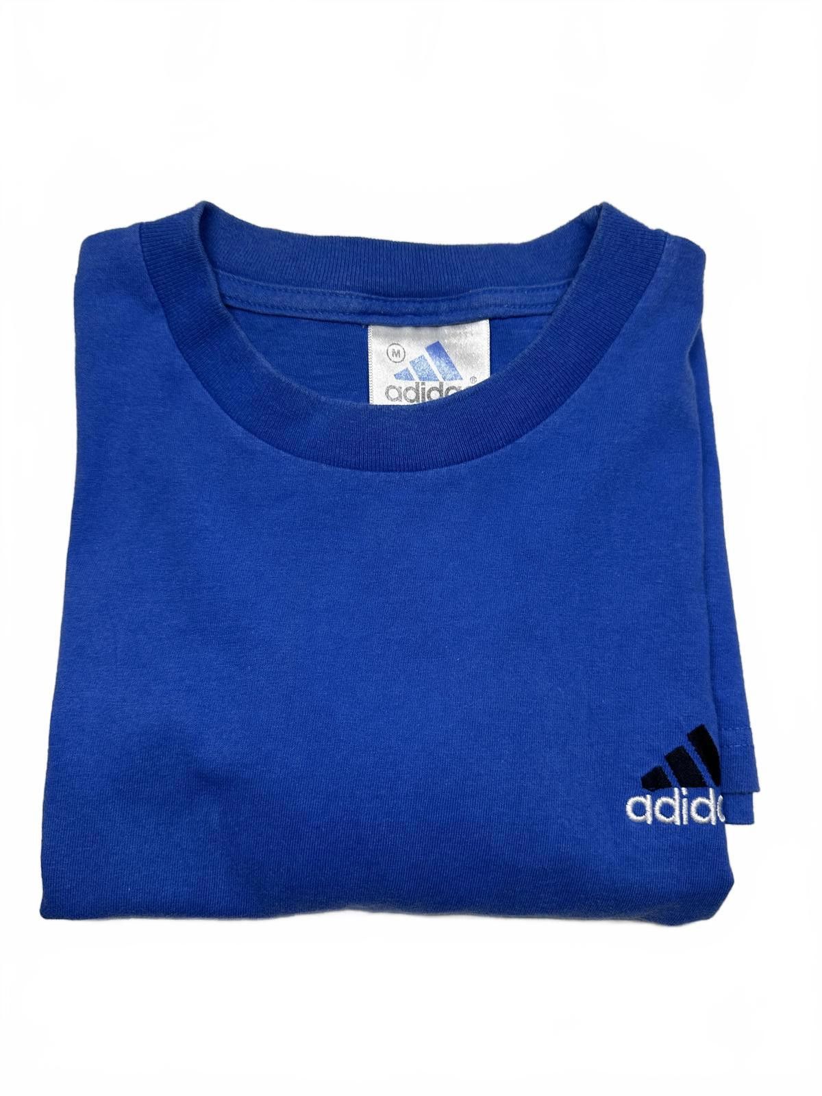 Adidas Adidas Classic Blue T-Shirt Size US M / EU 48-50 / 2 - 7 Thumbnail