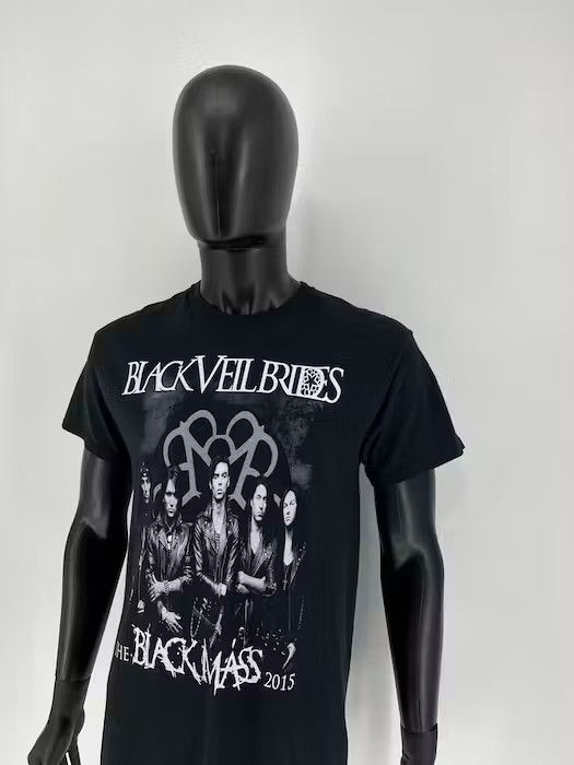 Band Tees Black Veil Brides Tour 2015 T-Shirts Vintage Big Logo Size M Size US M / EU 48-50 / 2 - 6 Thumbnail