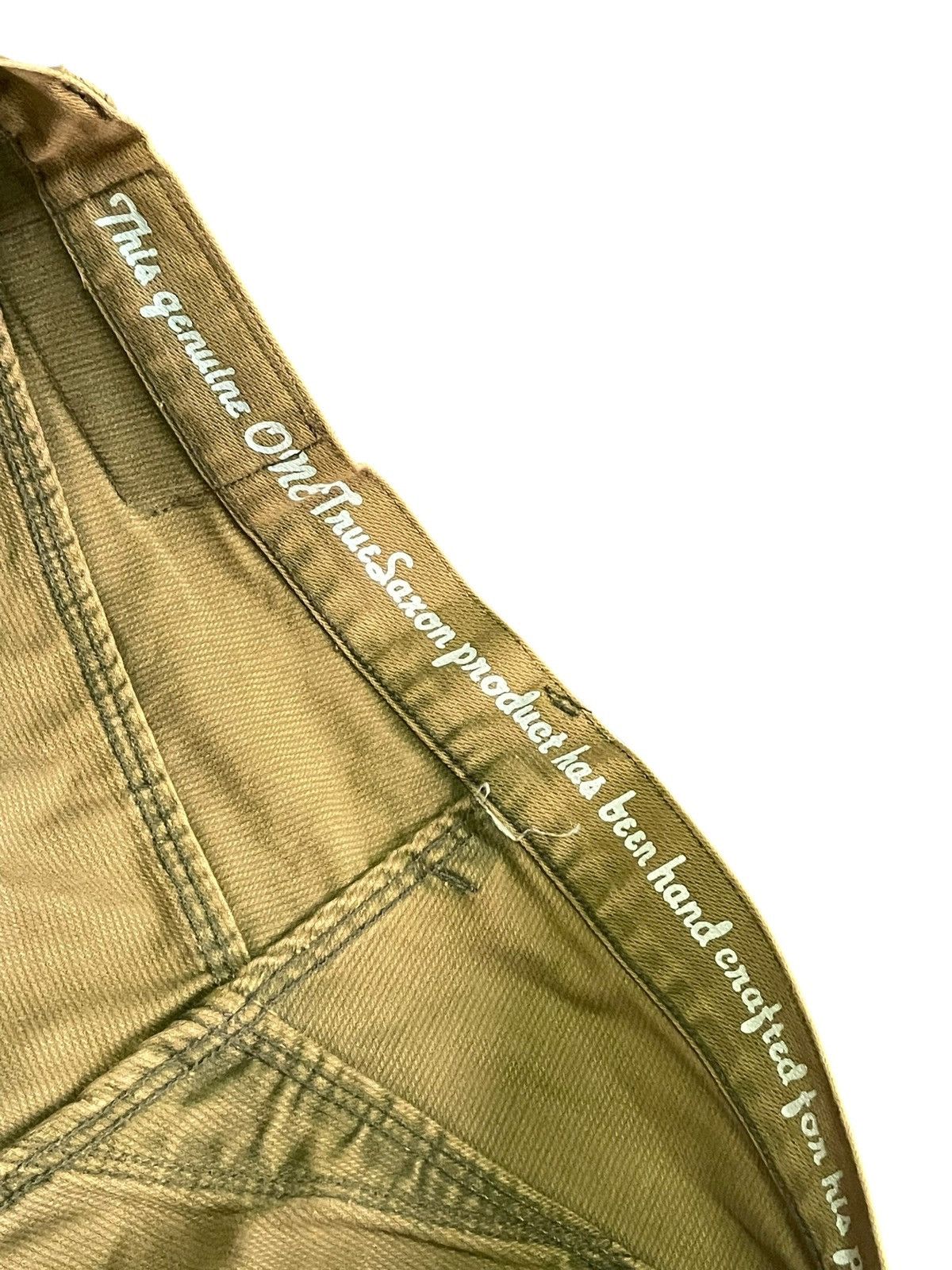 Designer × Vintage Vintage One True Saxon Denim Size US 34 / EU 50 - 6 Thumbnail
