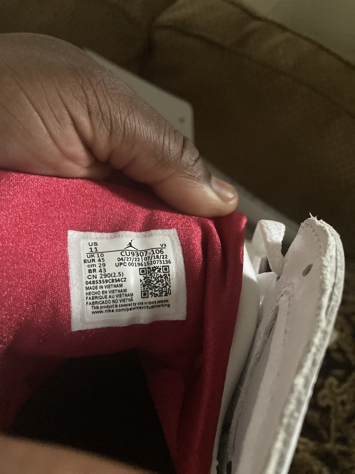 Jordan Brand × Nike Air Jordan retro 7 “cardinals” Size US 11 / EU 44 - 2 Thumbnail