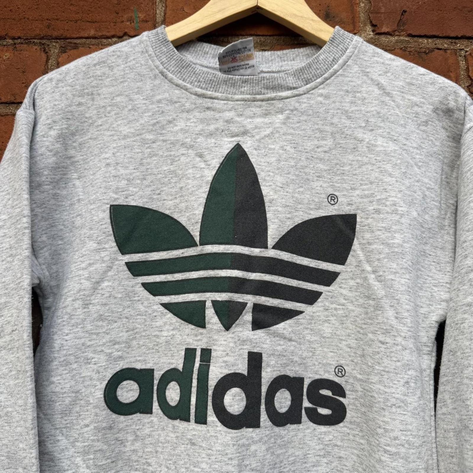 Adidas Vintage adidas trefoil sweatshirt 80s XSMALL par priva sport Size US XS / EU 42 / 0 - 3 Thumbnail
