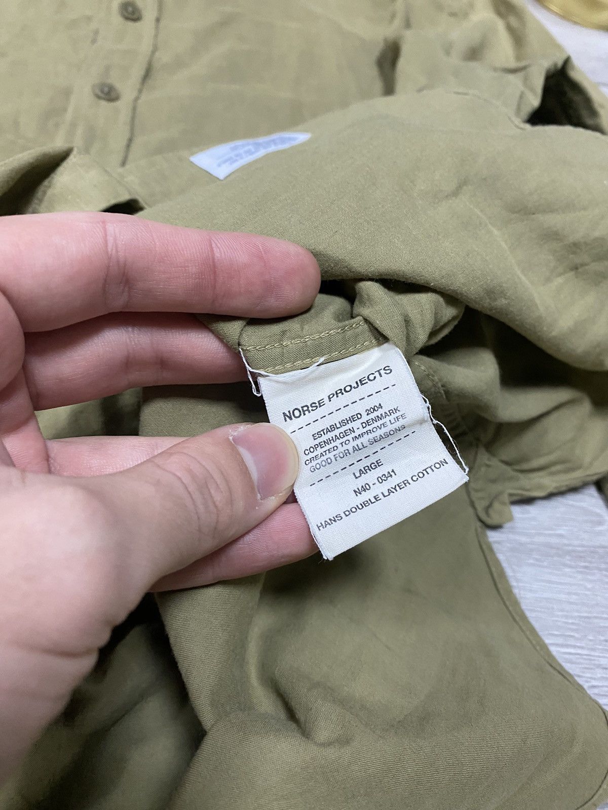 Norse Projects Norse Project shirt buttons Size US L / EU 52-54 / 3 - 5 Thumbnail