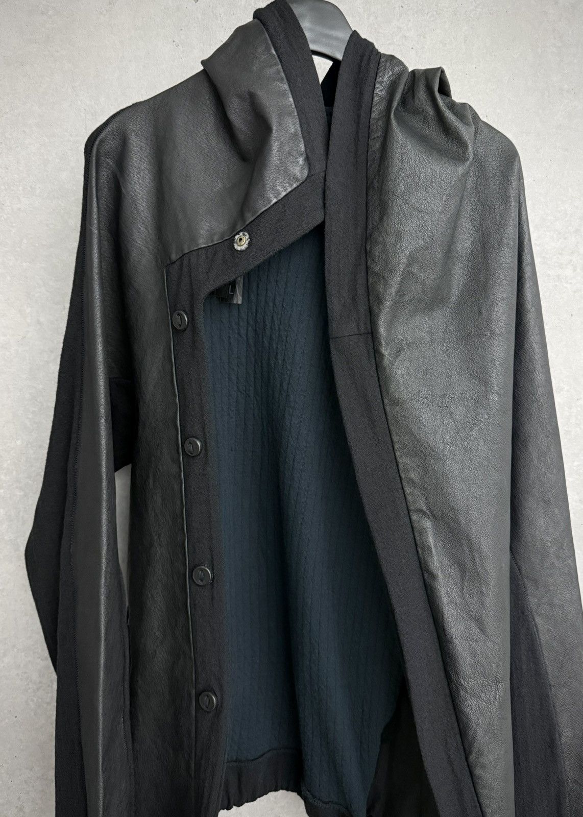 Boris Bidjan Saberi BBS asymmetric hooded jacket Size US L / EU 52-54 / 3 - 2 Thumbnail