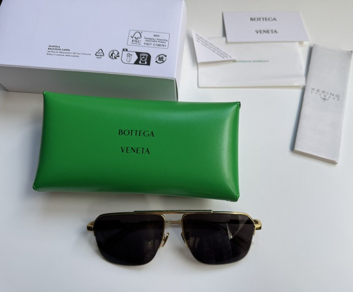 Bottega Veneta × Vintage 2025 BOTTEGA VENETA new sunglasses BV1149S 008 Size ONE SIZE - 5 Thumbnail