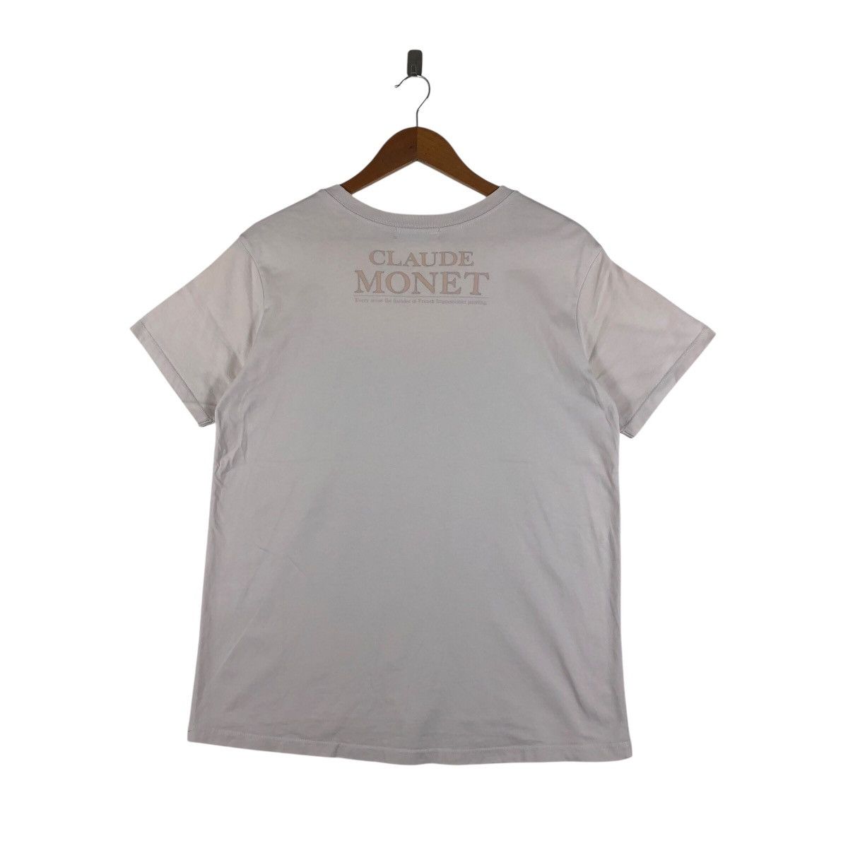Vintage CLAUDE MONET Art Photoprint T-Shirt Size US M / EU 48-50 / 2 - 6 Thumbnail