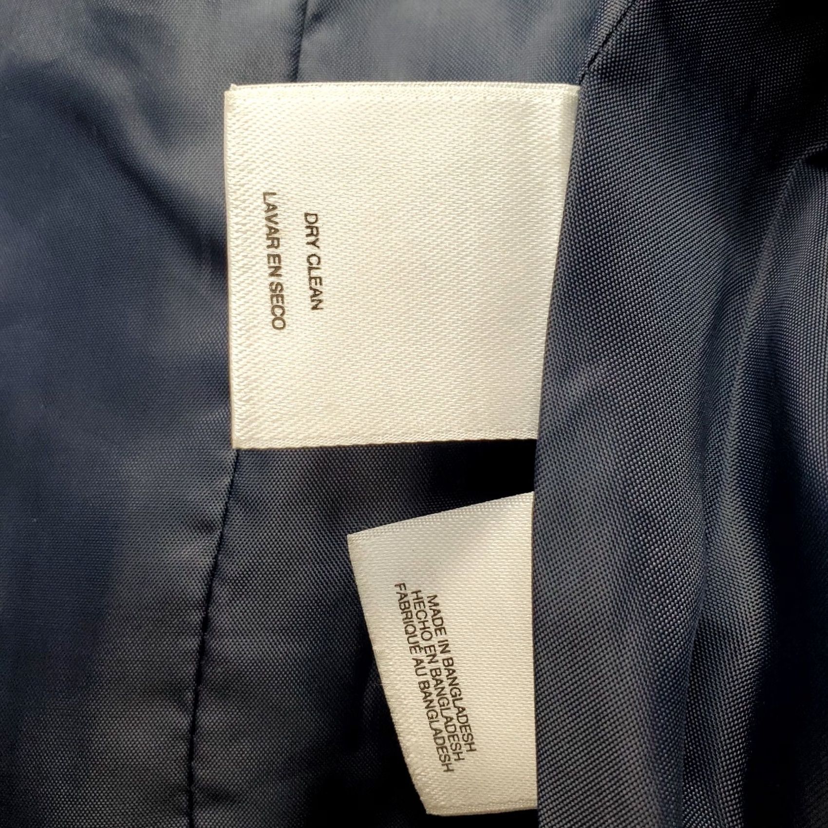 Evan Picone Evan-Picone Blazer Jacket Women 12 Blue Lined Notch Lapel Single Breasted Formal Shirt Women Size 12 Blue Blazer Size XL / US 12-14 / IT 48-50 - 6 Thumbnail