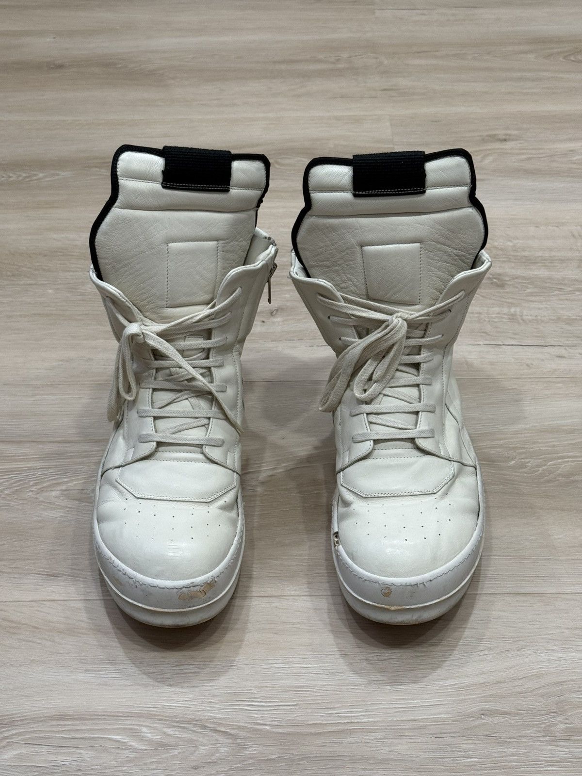 Rick Owens Rick Owens Geobaskets Sneakers Size US 12 / EU 45 - 2 Thumbnail