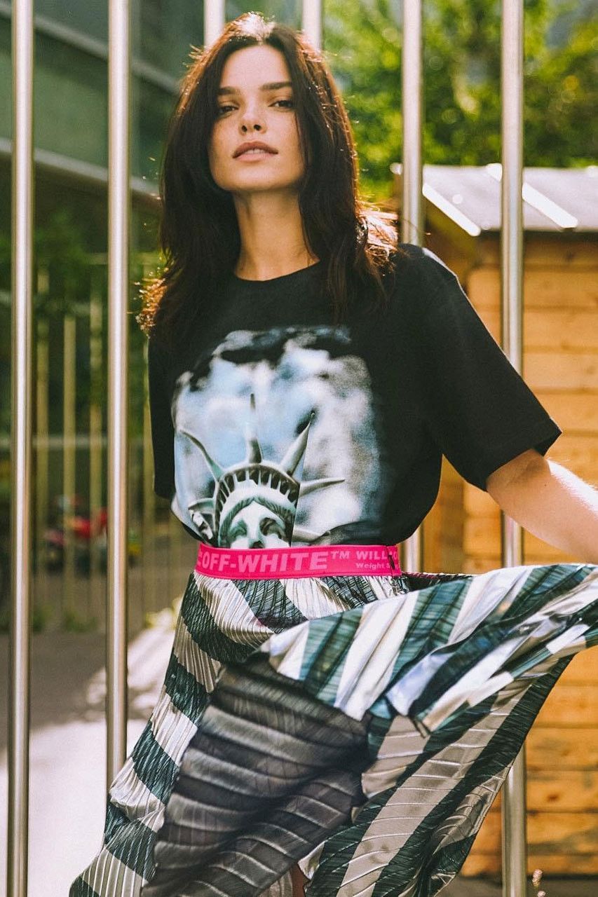 10 Corso Como × Off-White Off-White- Exclusive "Statue of" Collection Skirt Size 26" / US 2 / IT 38 - 1 Thumbnail