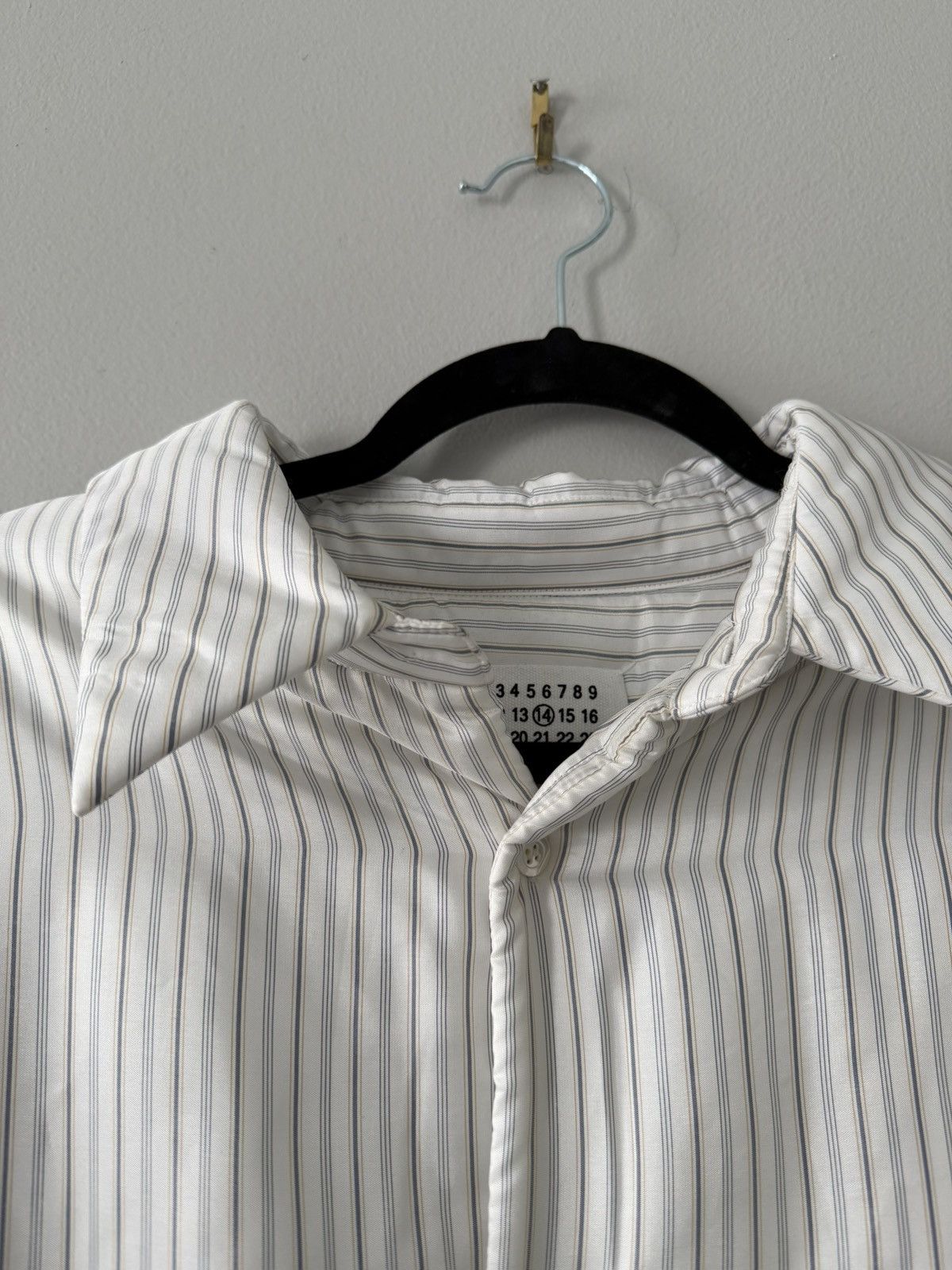 Maison Margiela Maison Margiela Oversized Striped Jacket / Shirt Size US XS / EU 42 / 0 - 4 Thumbnail