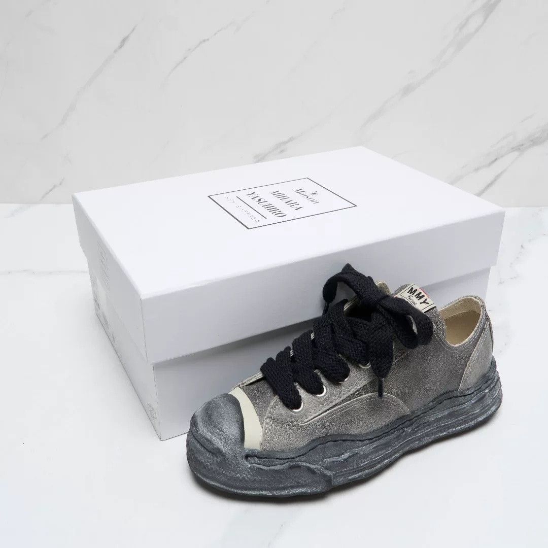 Maison MIHARA YASUHIRO Mihara Yasuhiro Men's Lace-Up Dissolved Shoes Size US 9 / EU 42 - 8 Thumbnail