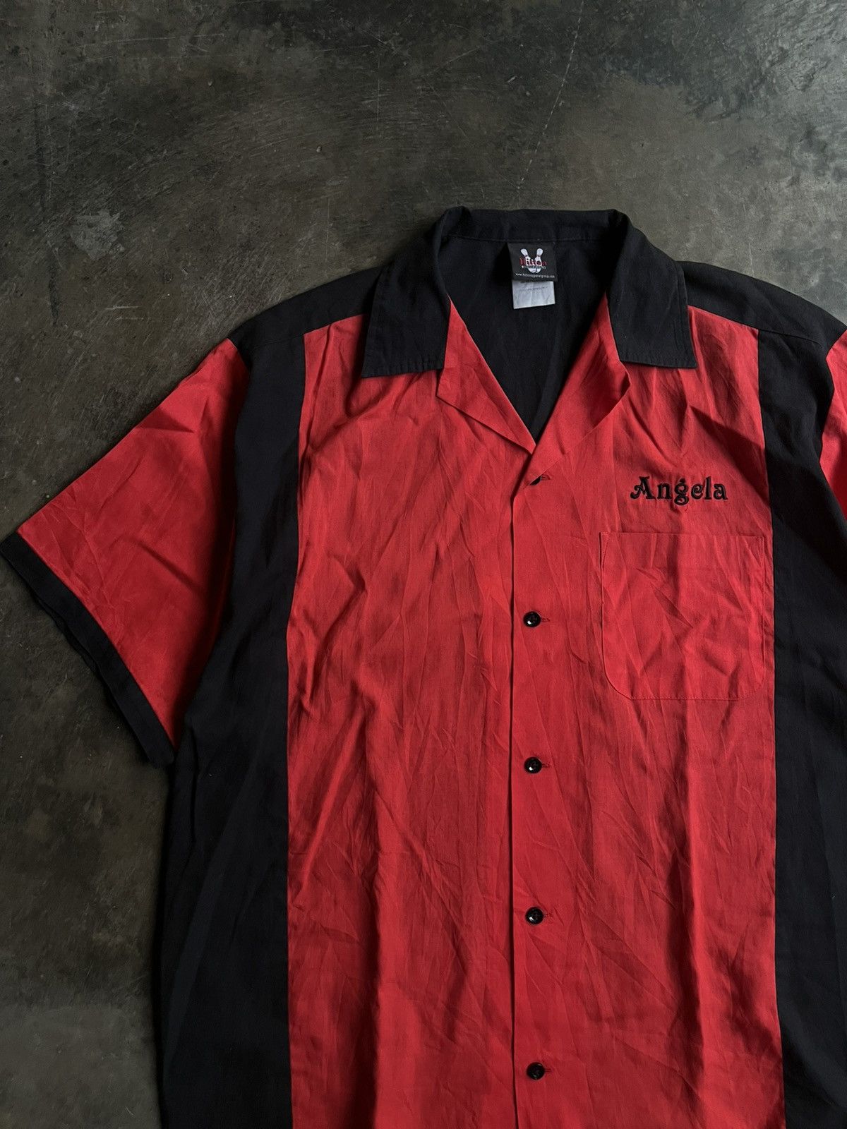 Japanese Brand VINTAGE HILTON BOWLING SHIRTS RETRO ANGELA BOTTON UPS Size US XL / EU 56 / 4 - 2 Thumbnail