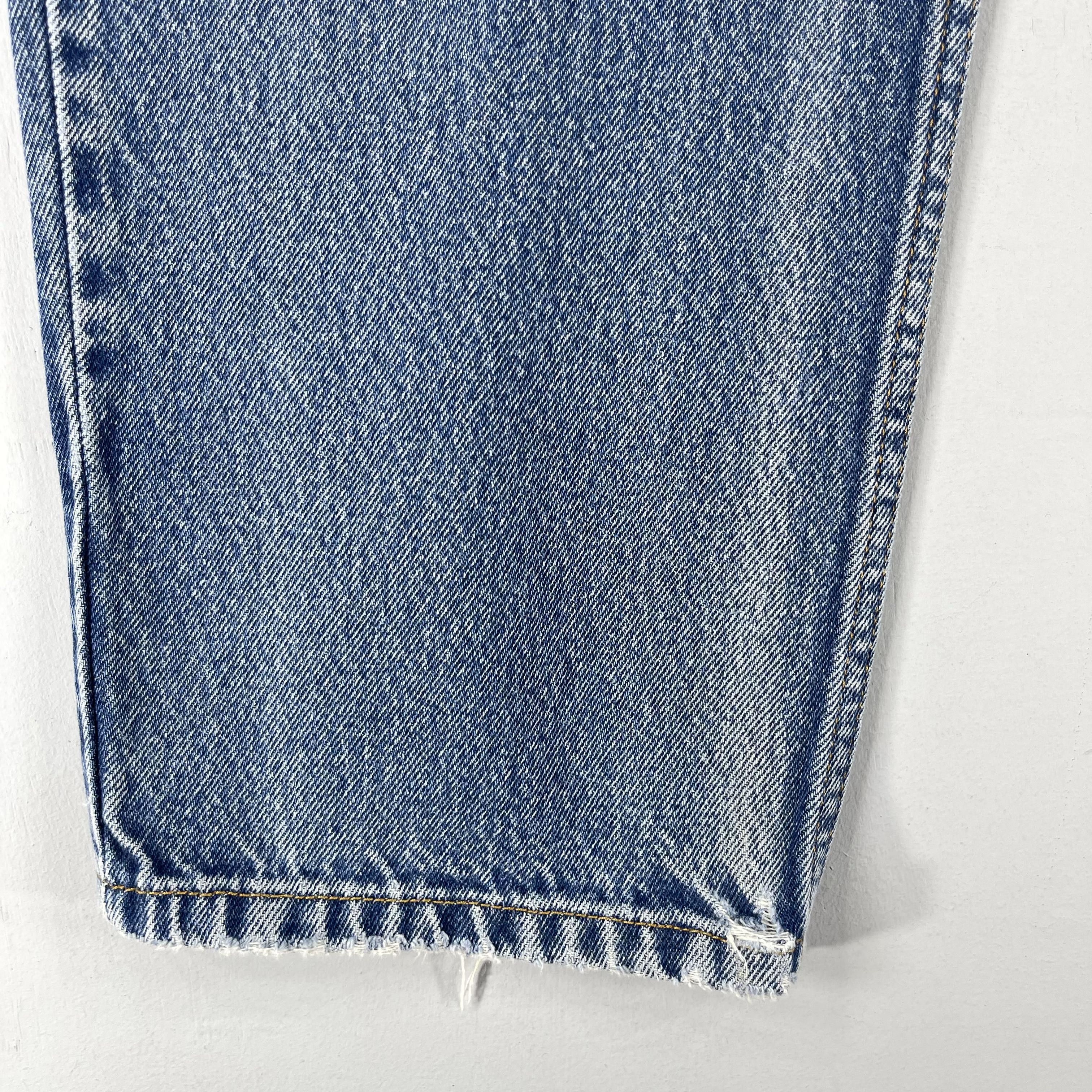 Levi's × Vintage Size 32 Vintage Levis 550 Distressed Medium Washed Jeans Size US 32 / EU 48 - 5 Thumbnail