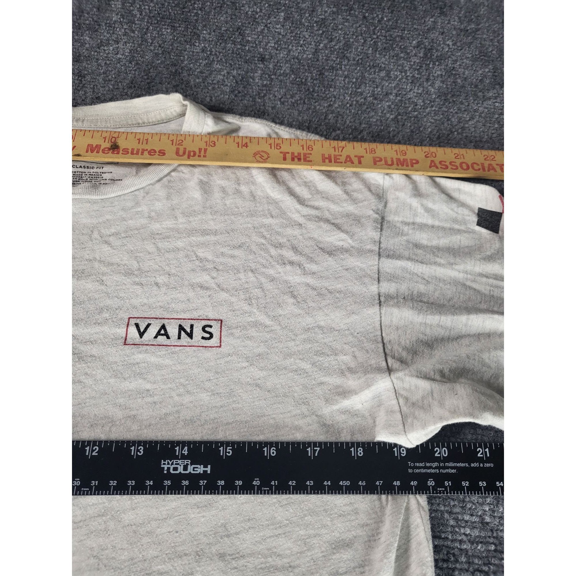 Vans VANS Classic Fit SKATE SKATEBOARD SKATER CHECKERED LONG SLEE Size US M / EU 48-50 / 2 - 4 Thumbnail