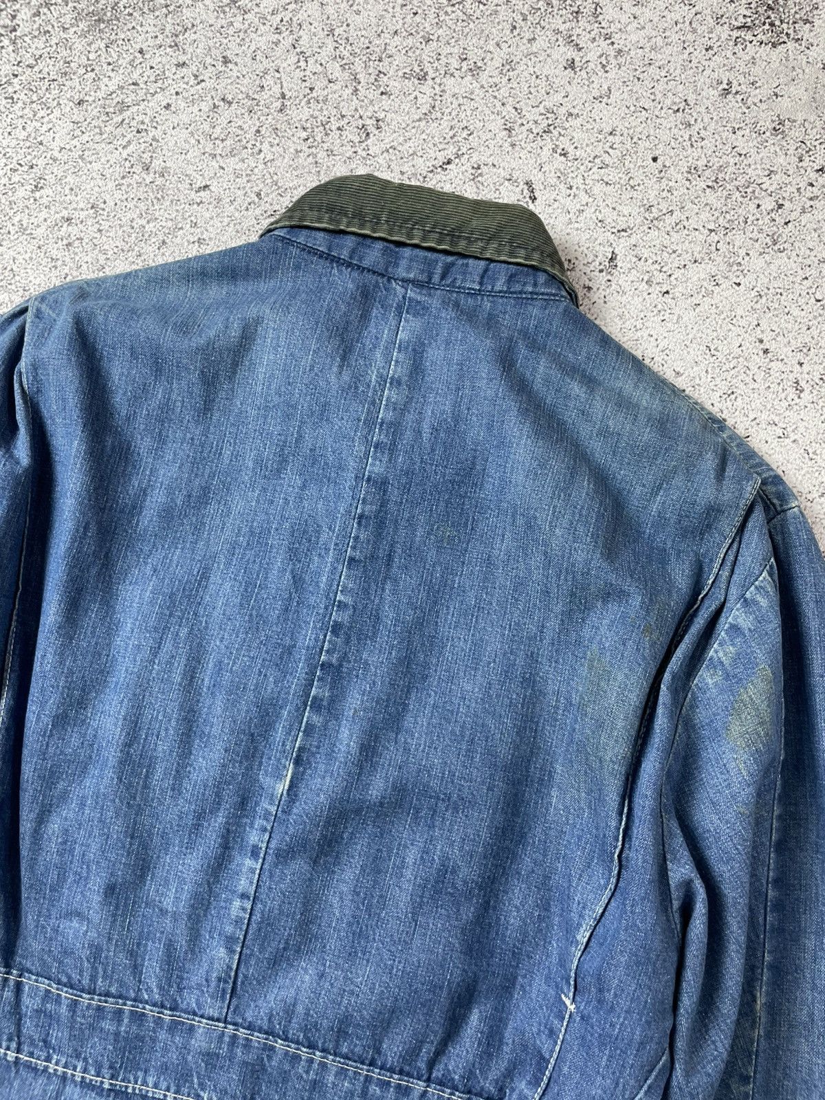 Vintage 70s Key Imperial Workwear Jacket Thrashed Carhartt