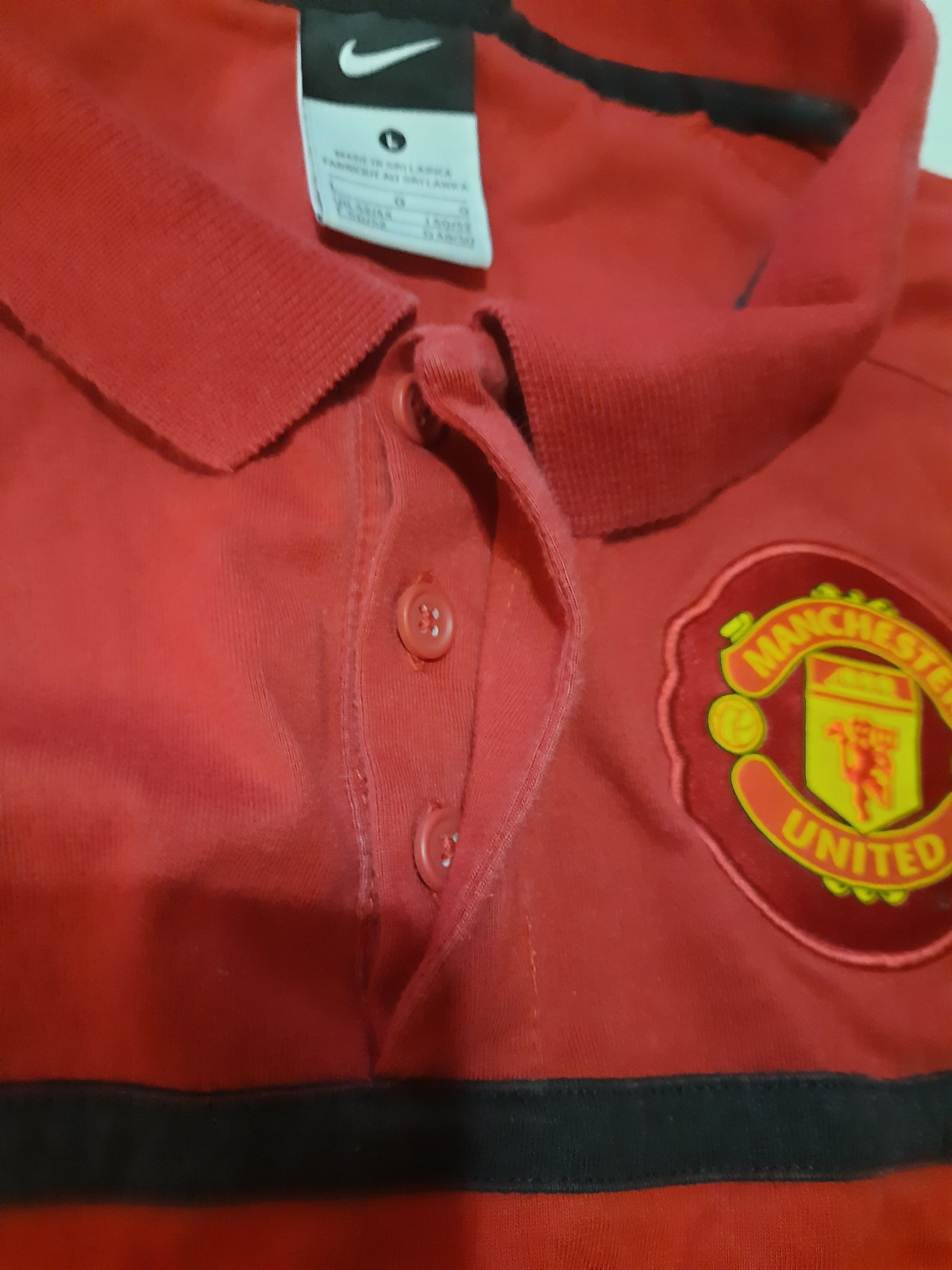 Other Manchester United Polo Soccer Football Size US L / EU 52-54 / 3 - 3 Thumbnail