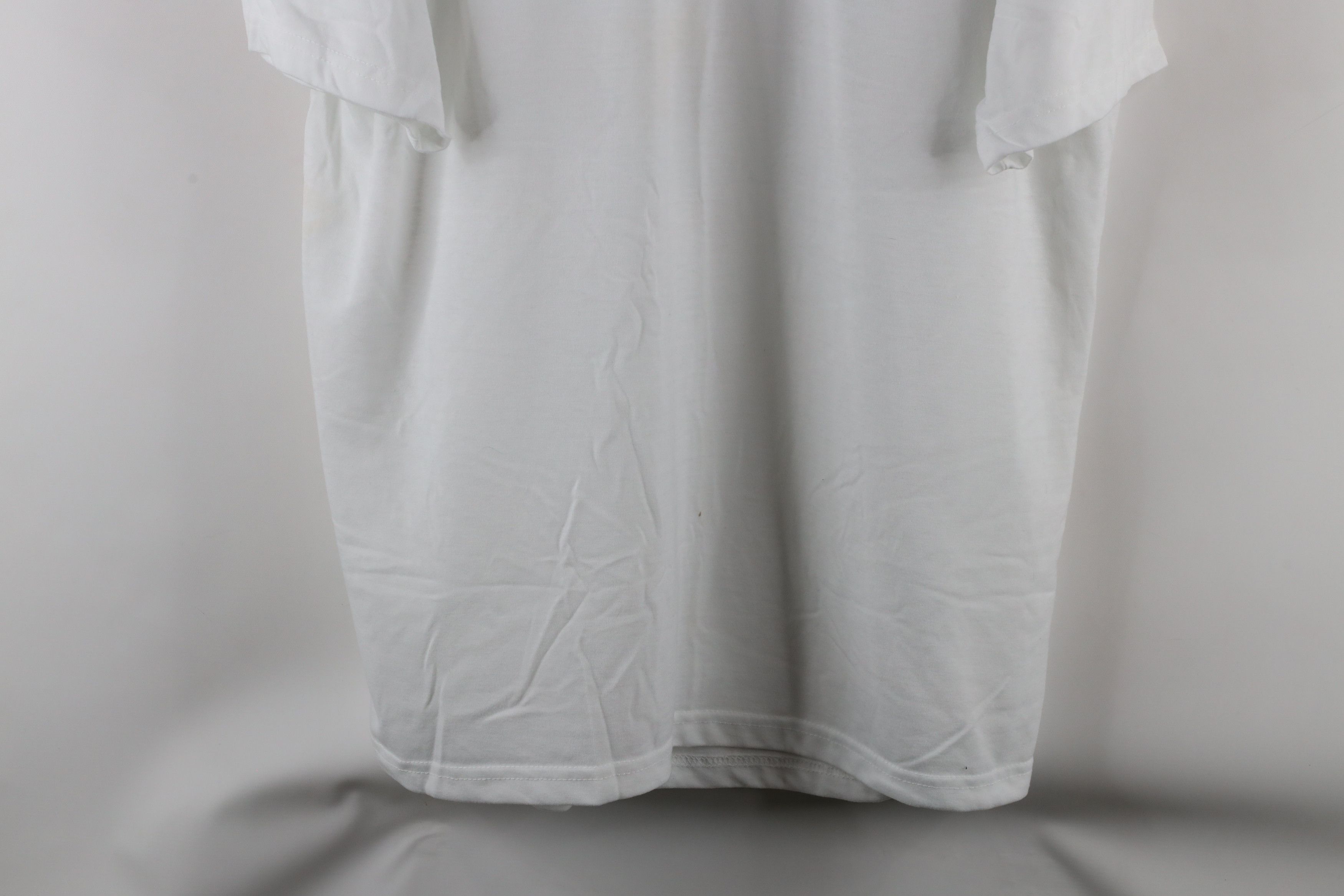 Cabelas × Vintage Vintage 90s Cabelas Blank Short Sleeve T-Shirt White USA Size US XL / EU 56 / 4 - 3 Thumbnail