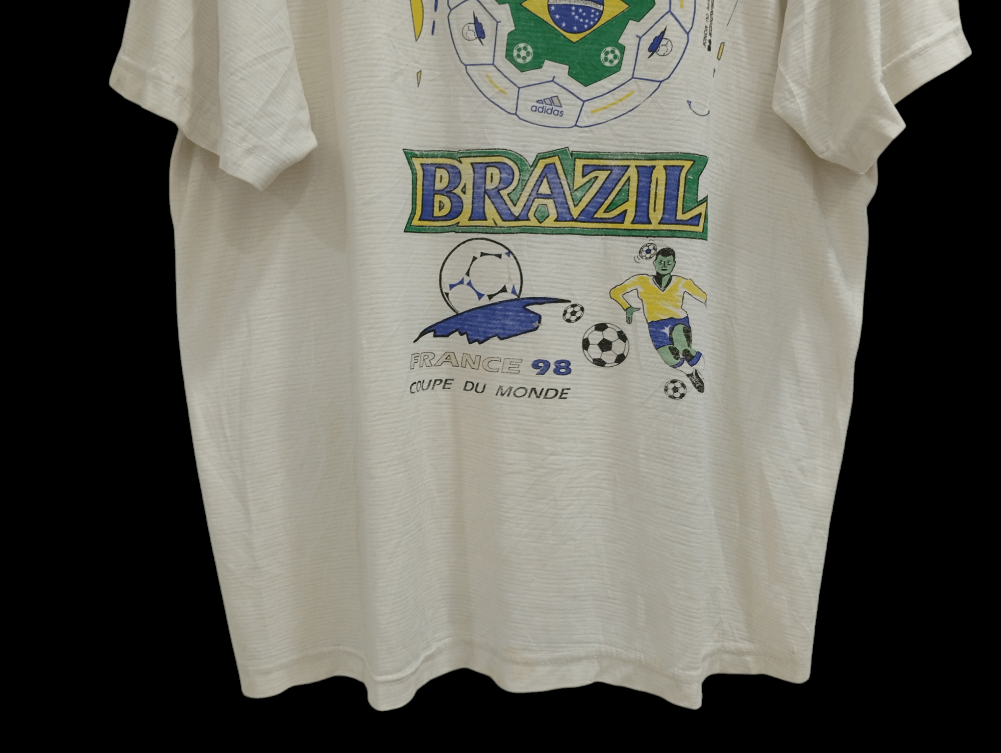 Vintage 🔥🔥Vintage France 98 Coupe Du Monde T-Shirt Size US L / EU 52-54 / 3 - 13 Thumbnail