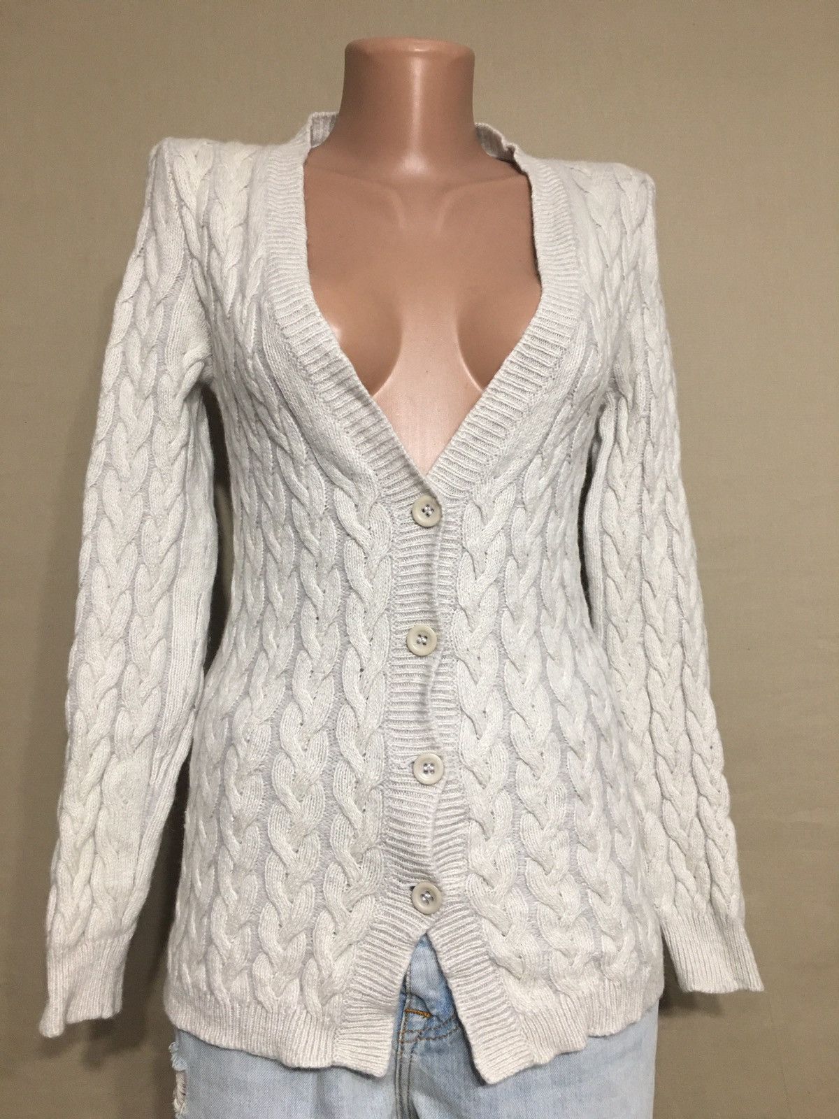Amina Rubinacci Amina Rubinacci Cashmere Knit Cardigan Sweater Size EU42 Size M / US 6-8 / IT 42-44 - 1 Thumbnail