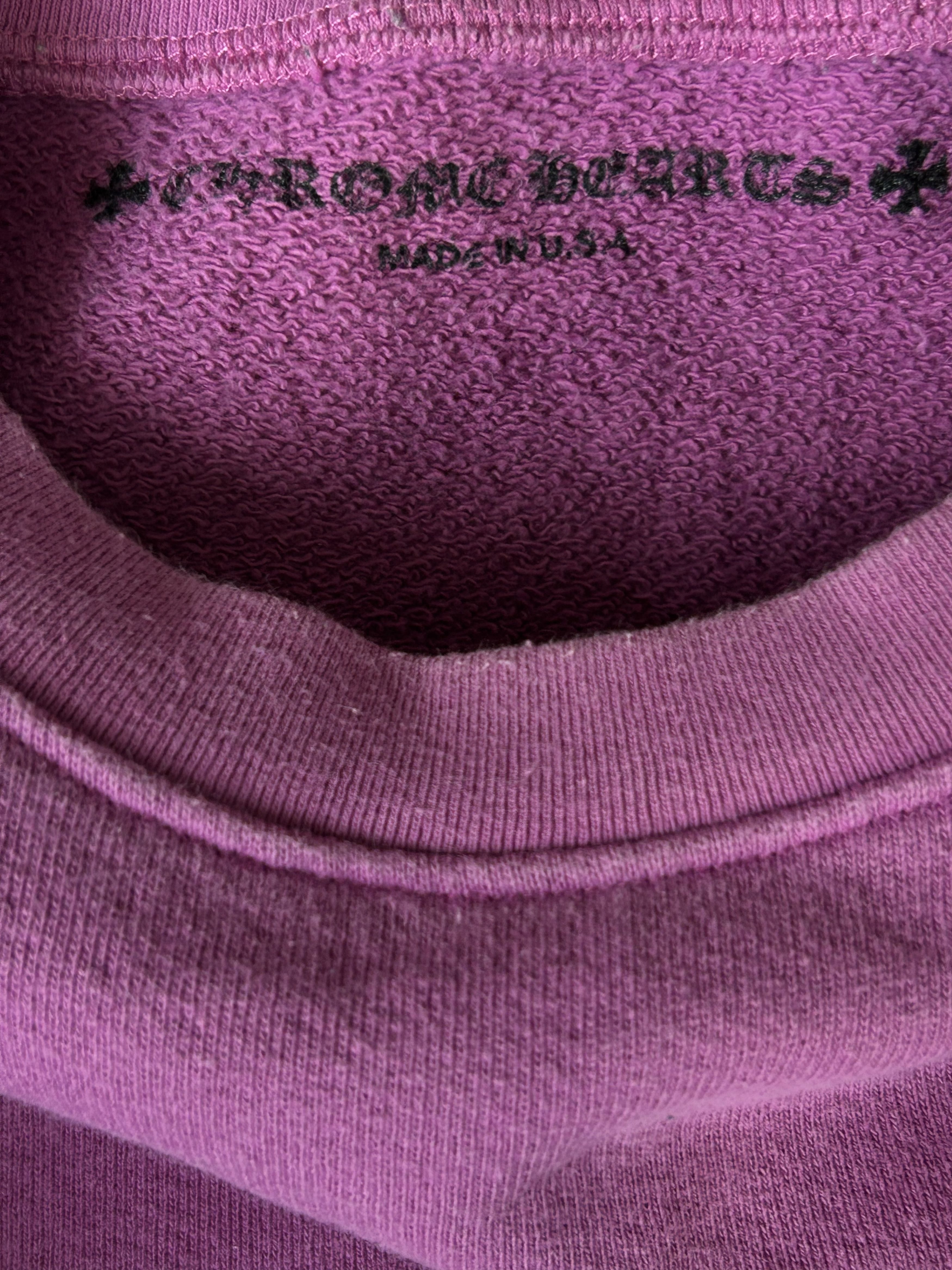 Chrome Hearts Chrome Hearts Matty Boy Purple Spider Web Sweater Size US S / EU 44-46 / 1 - 3 Thumbnail
