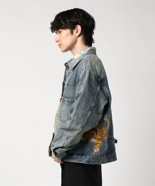 Bape Gold Rush Denim Jacket Size US S / EU 44-46 / 1 - 9 Thumbnail
