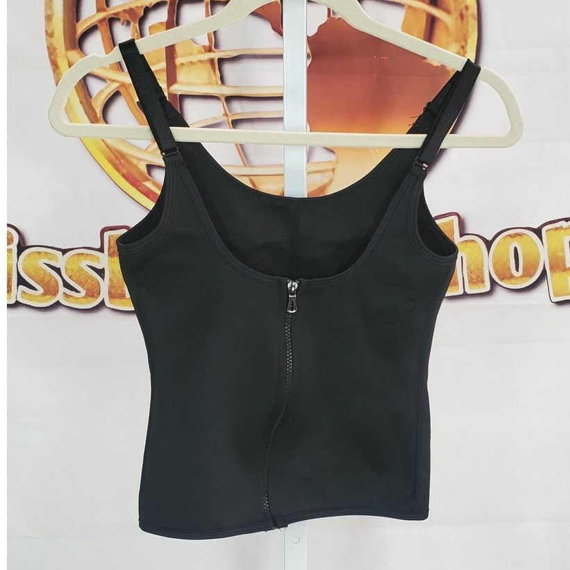 Other Black Neoprene Waist Trainer Vest Medium Size ONE SIZE - 1 Thumbnail