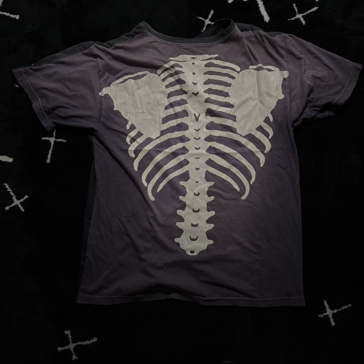 Kapital × Kapital Kountry Kapital 2-tone Skeleton T-Shirt | Grailed