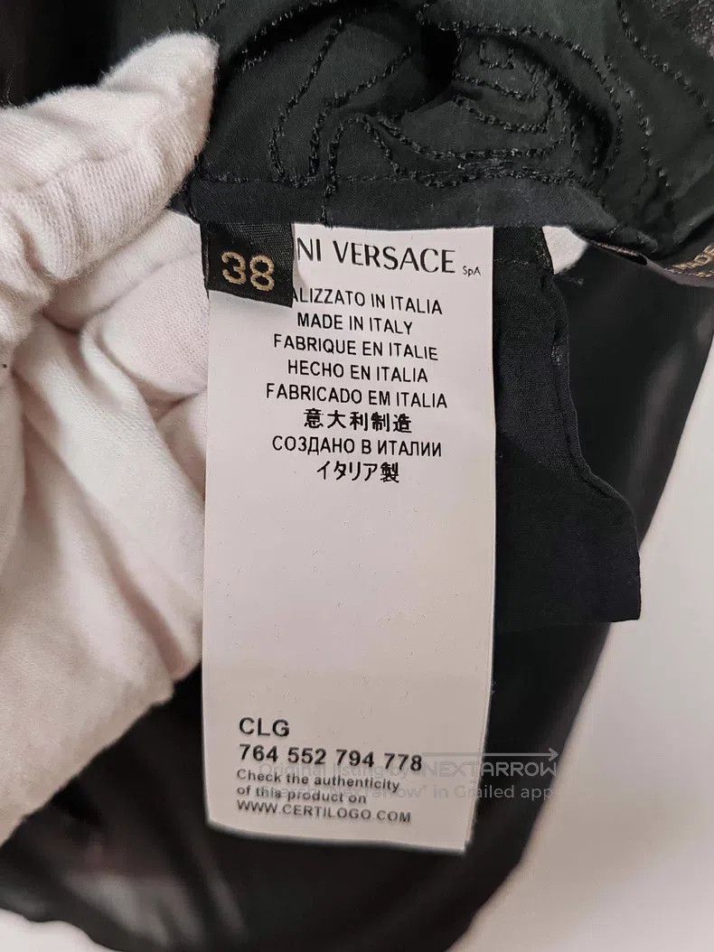 Versace Versace Patchwork silk jacquard lapel shirt Size XS / US 0-2 / IT 36-38 - 7 Thumbnail