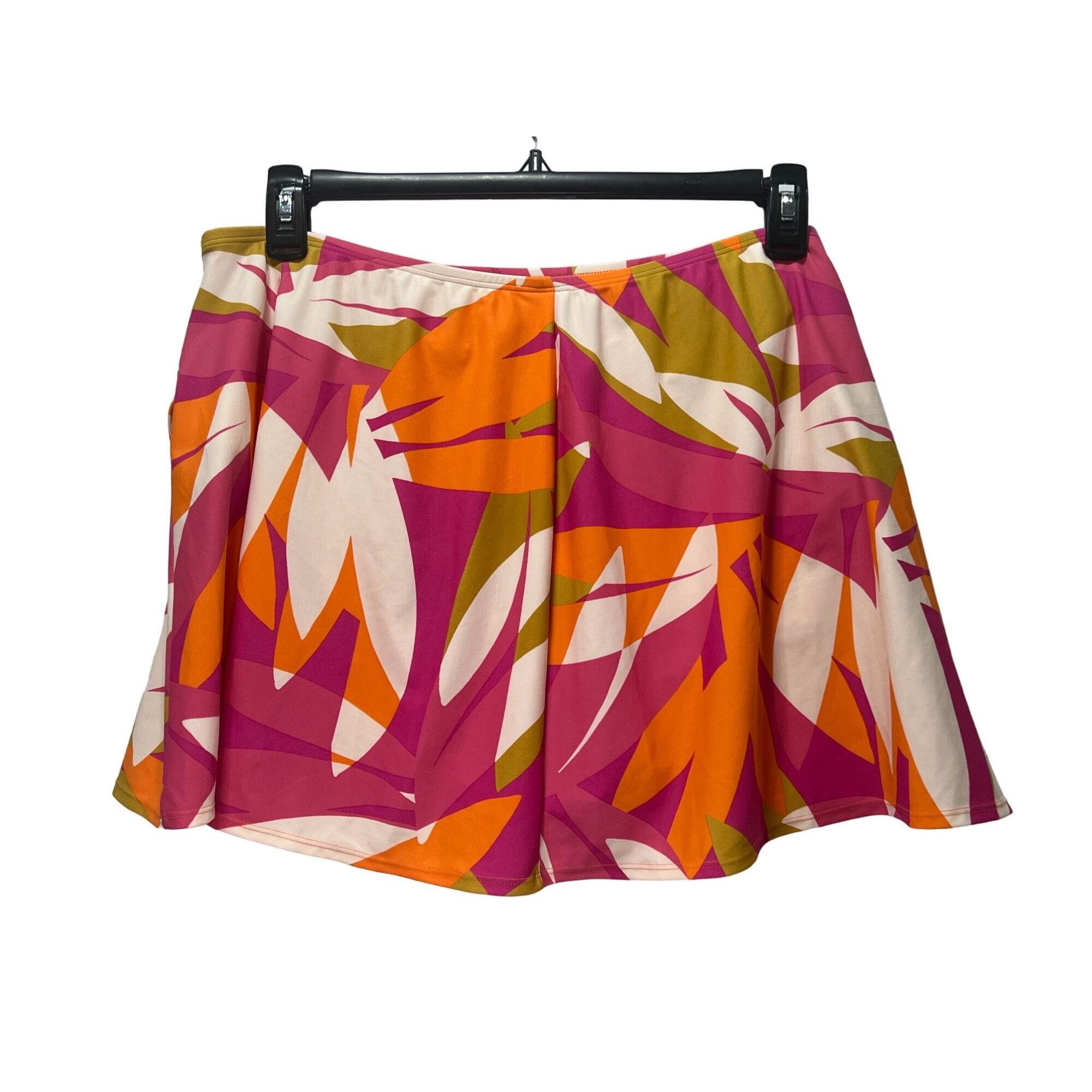 Other Kona Sol Women's Bright Color Abstract Print Swimsuit Wrap S Size ONE SIZE - 3 Thumbnail