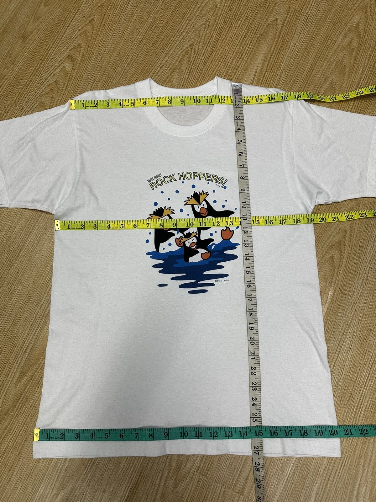 Band Tees × Vintage Vintage We Are Rock Hoppers by Alps Tee A510 Size US M / EU 48-50 / 2 - 4 Thumbnail