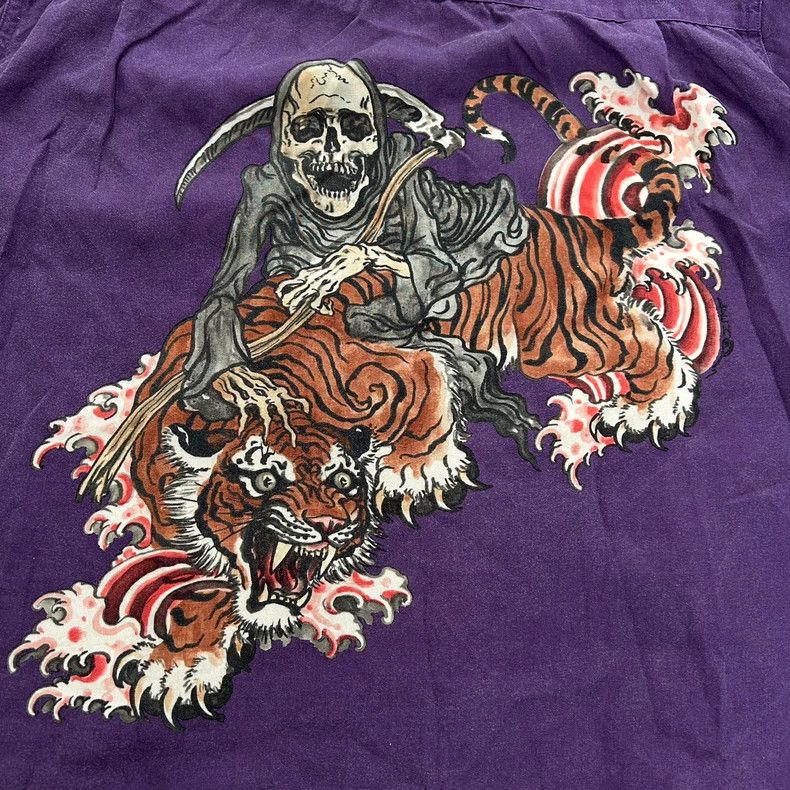 Wacko Maria Wacko Maria Guilty Parties Heavenly Tokyo Purple Short Sle Size US L / EU 52-54 / 3 - 7 Thumbnail
