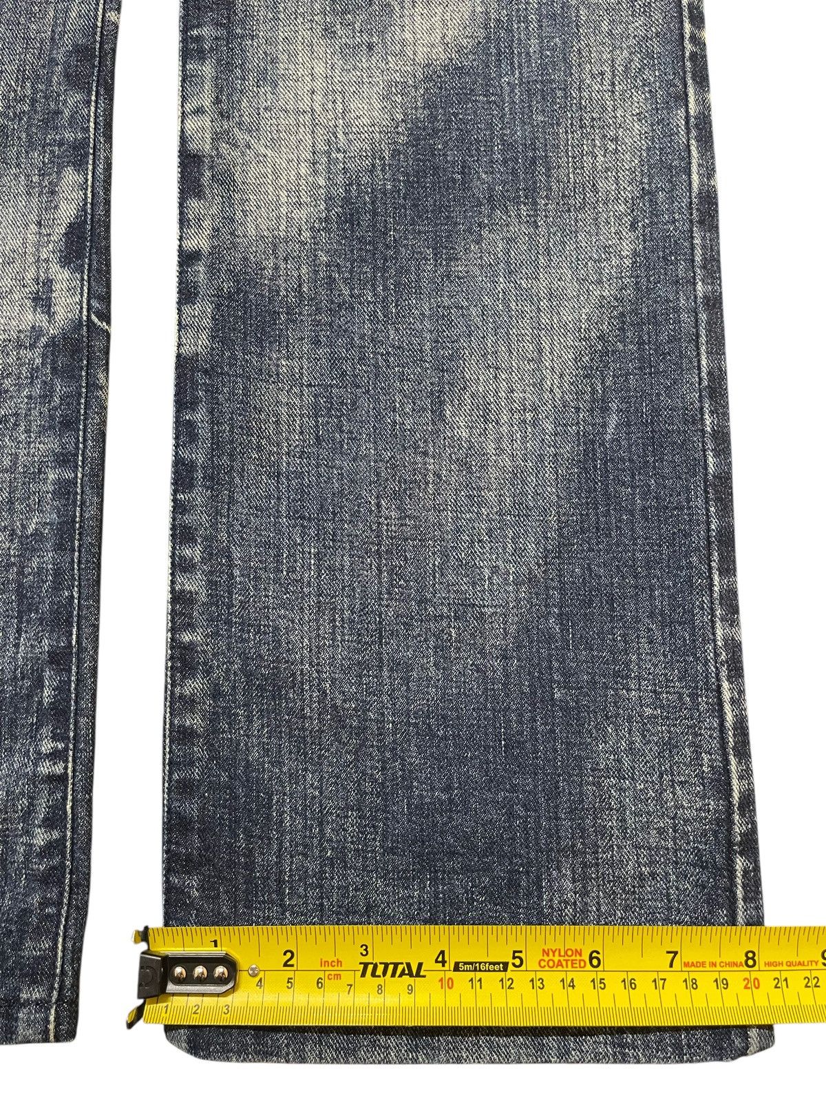 semanticdesign Japan Semantic Design Claw Mark Wash Distress Skull Studded Size US 31 - 18 Thumbnail