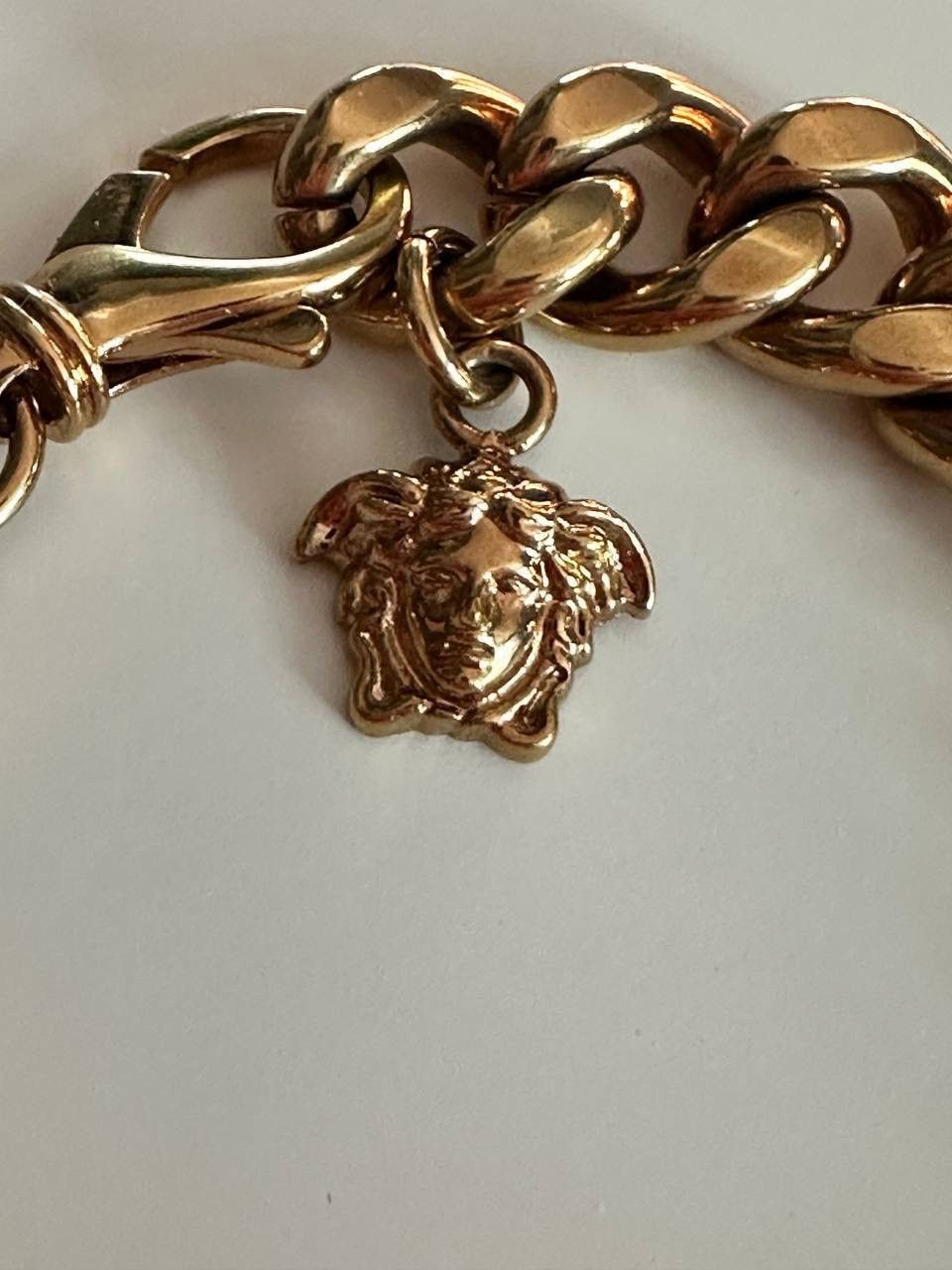 Versace Versace Bracelet Medusa Logo Orange Star Fish Gold Auth Size ONE SIZE - 6 Thumbnail