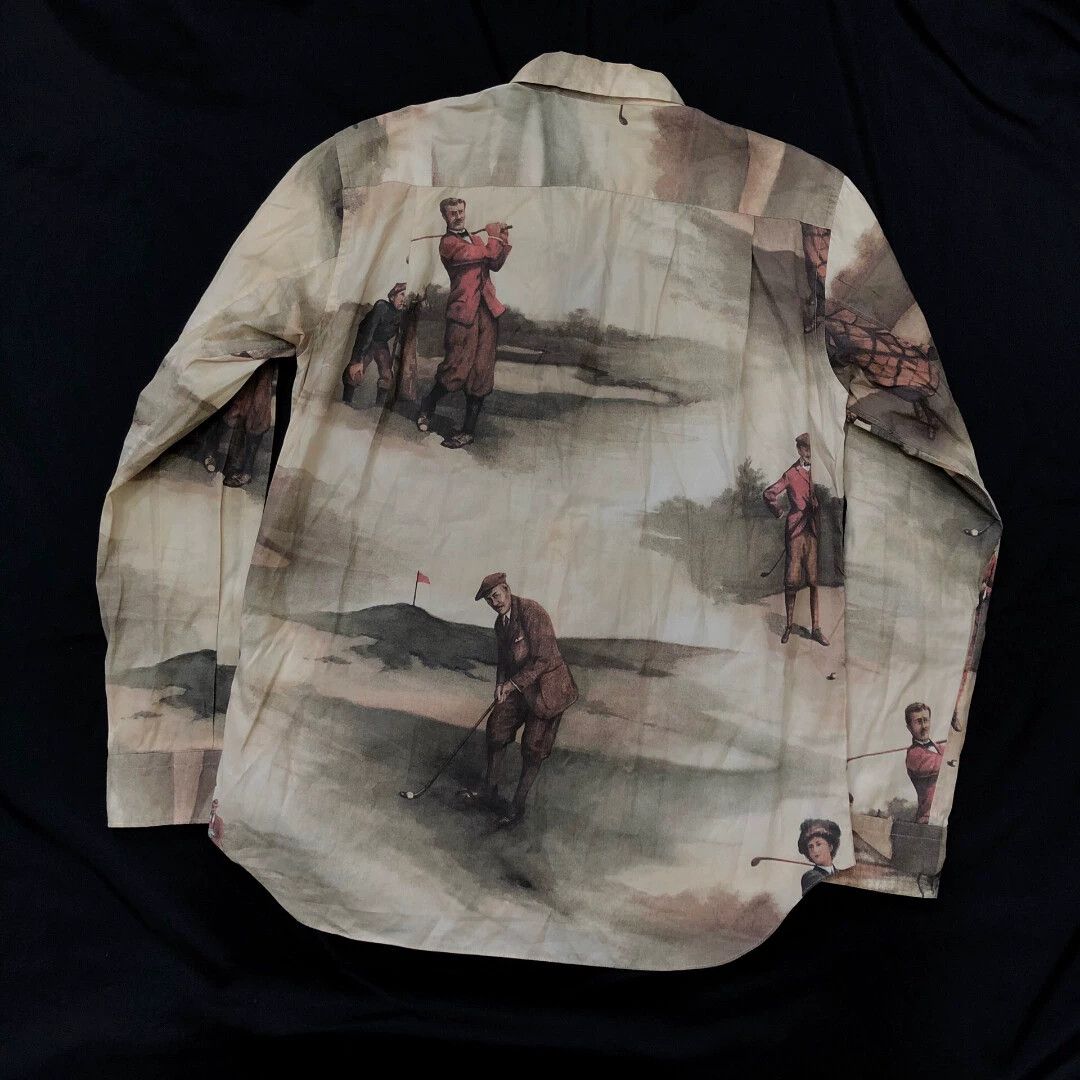 Comme des Garcons CDG 16SS 18thC British Art LS Golf Shirt S MINT Size US S / EU 44-46 / 1 - 4 Thumbnail