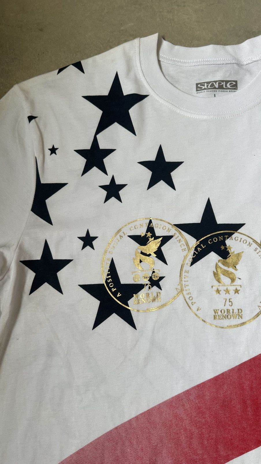 Staple STAPLE LIBERTY RACING TEE Size US L / EU 52-54 / 3 - 3 Thumbnail