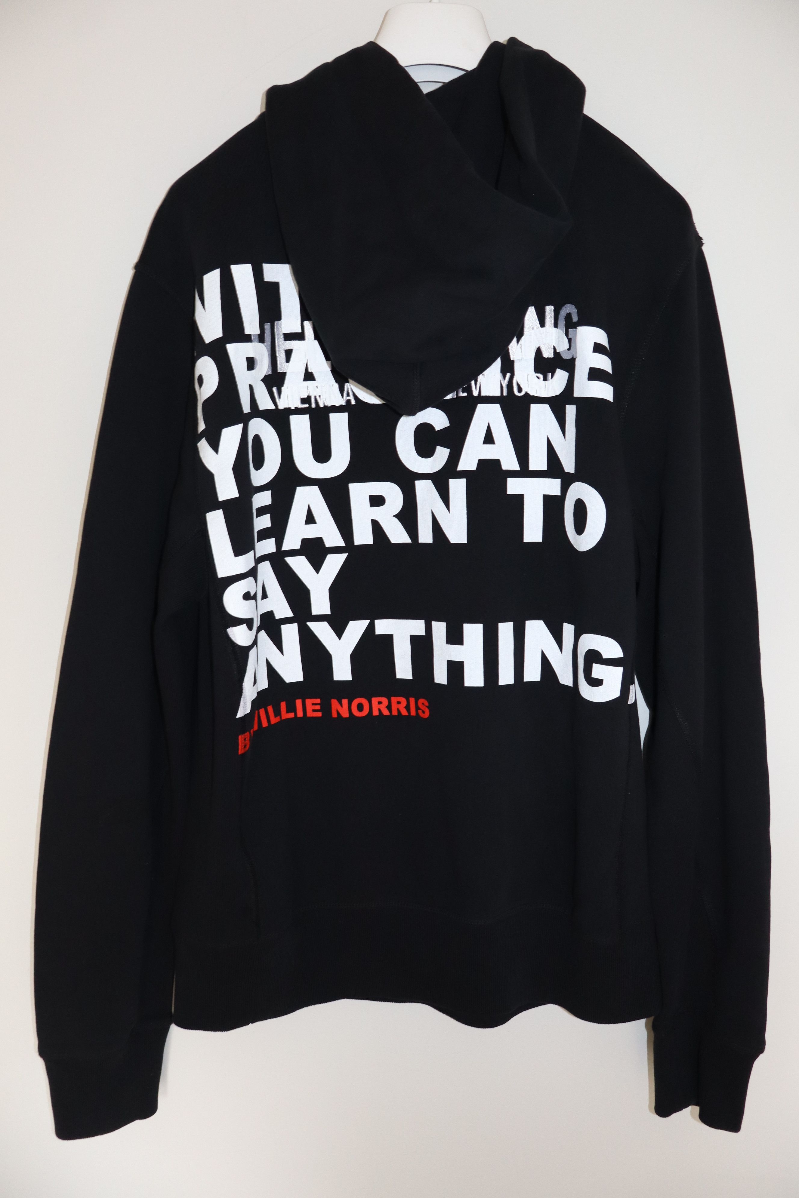 Helmut Lang Willie Norris collaboration hoodie Size US M / EU 48-50 / 2 - 5 Thumbnail