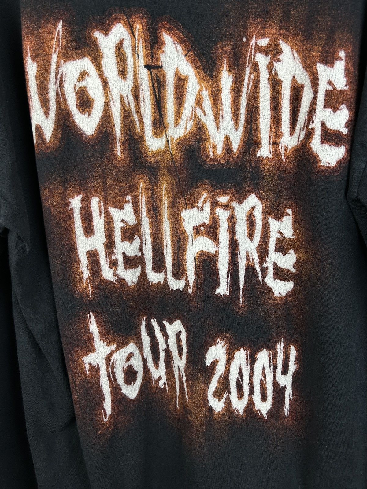 Band Tees Vintage Edguy Hellfire Club Worldwide 2004 Tour Long Sleeve Size US XL / EU 56 / 4 - 7 Thumbnail