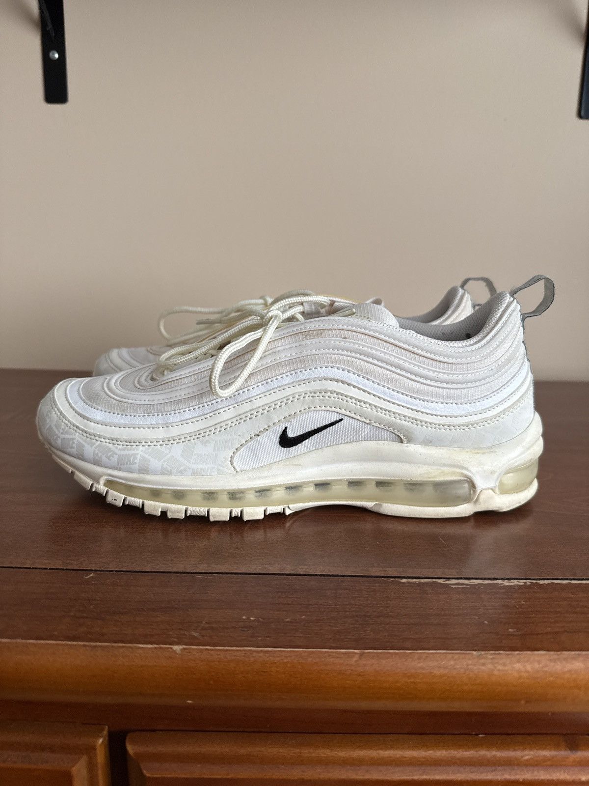 Nike Nike Air Max 97 ‘Reflective Logo’ 9.5 Gently Used No Box Size US 9.5 / EU 42-43 - 8 Thumbnail