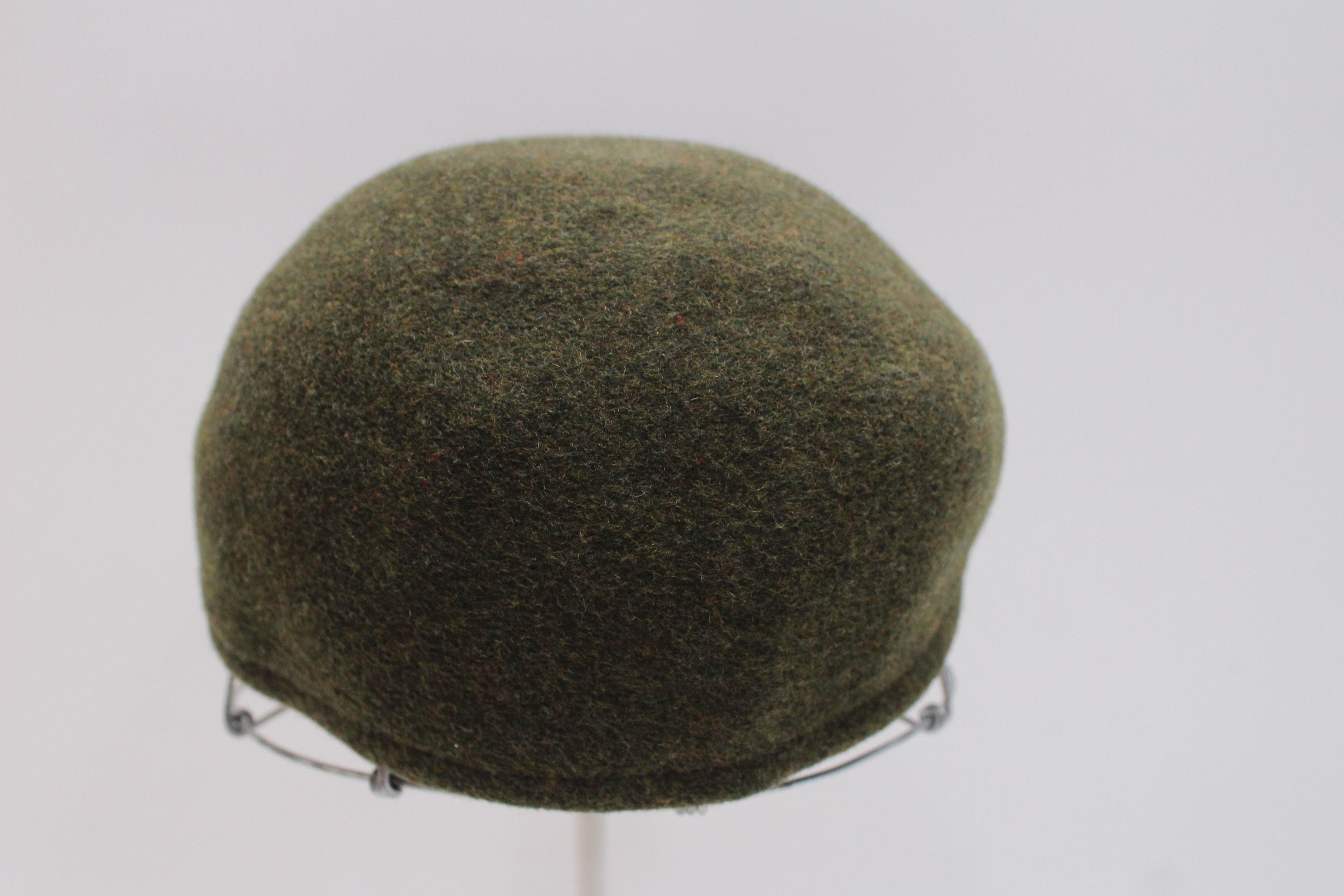 Vintage Chrystys London Flat Hat 100% Wool Made In England Authentic Size ONE SIZE - 6 Thumbnail