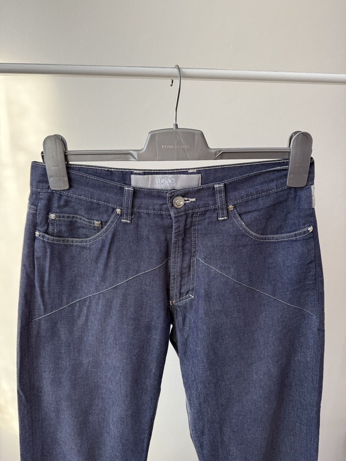 Versace Jeans Couture Vintage Versace Jeans Couture Denim women’s Pants Size 24" / US 00 / IT 34 - 3 Thumbnail