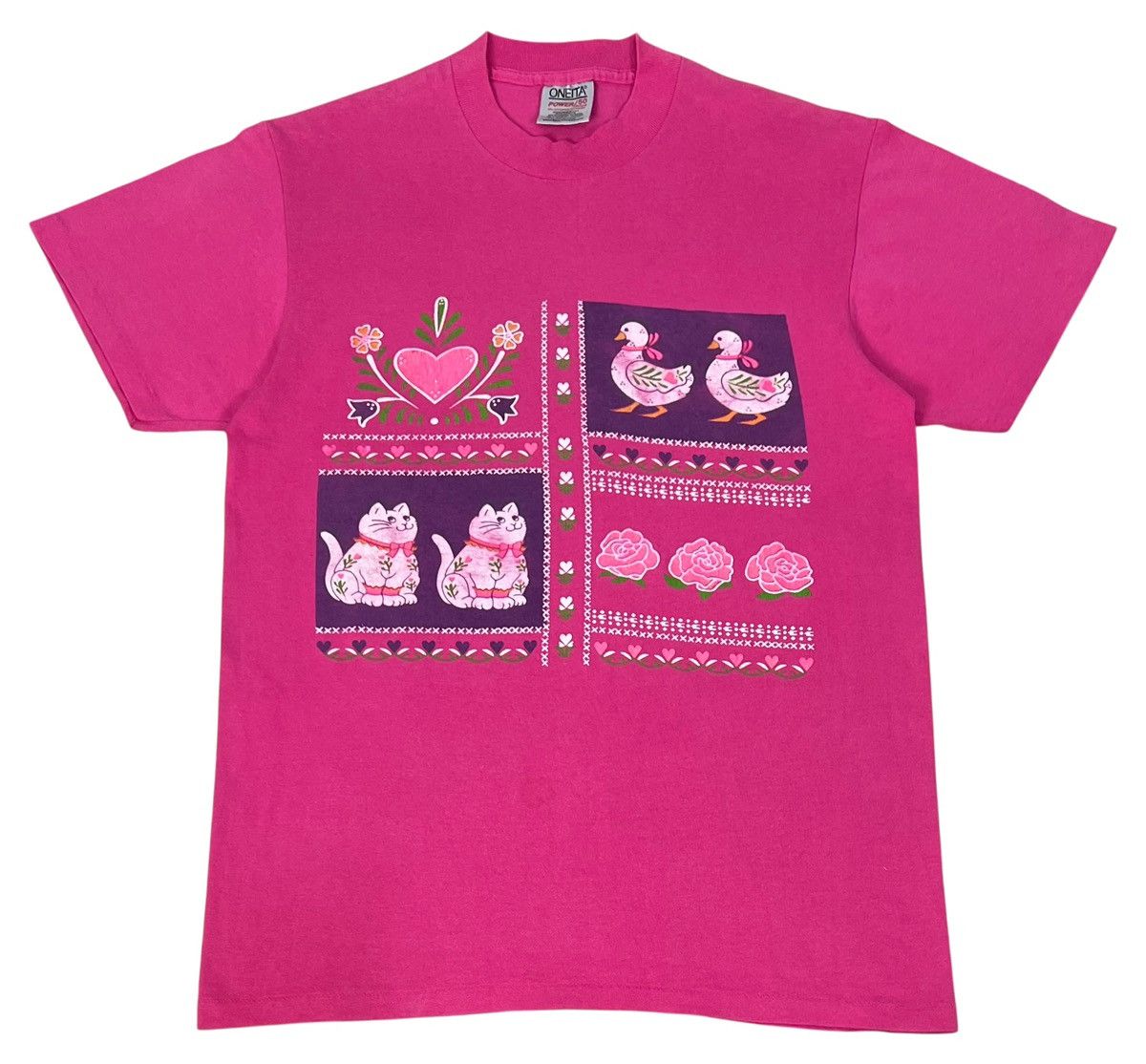 Vintage Animal Art 80s Tee