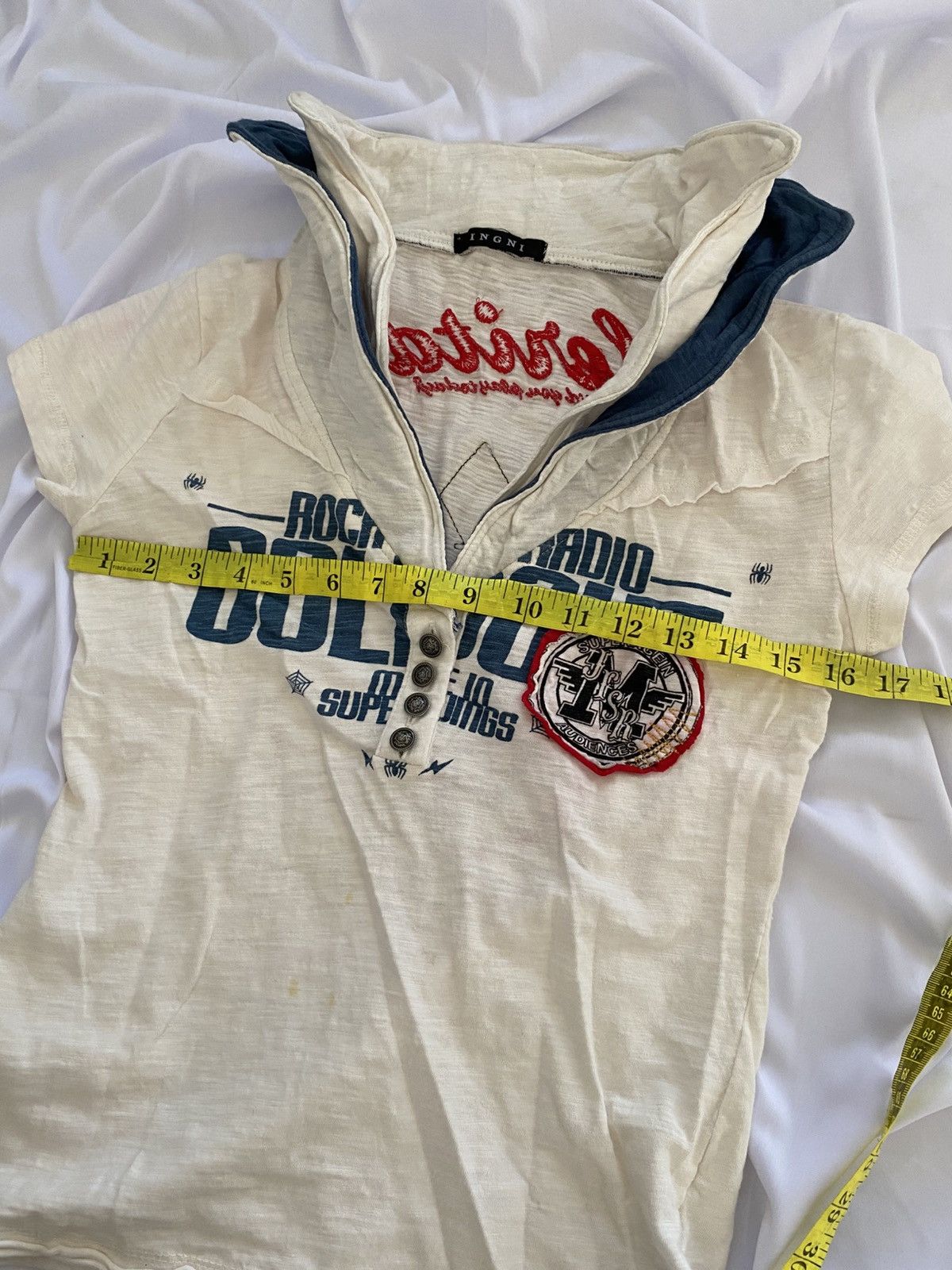 Japanese Brand japanese brand y2k polo short shirt Size S / US 4 / IT 40 - 11 Thumbnail
