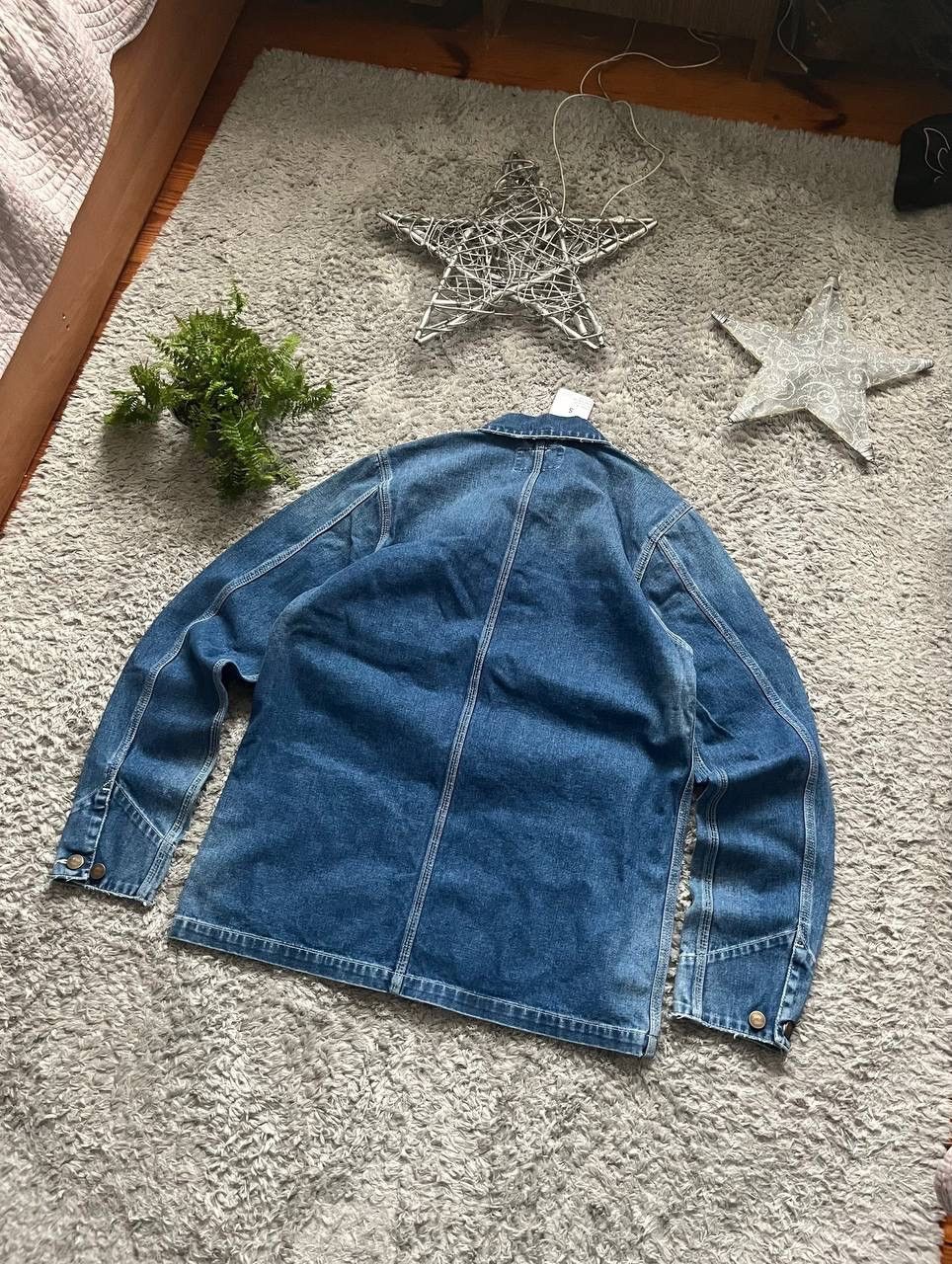 Carhartt × Vintage Carhartt Jeans Light Jacket Streetwear Vintage Logo Rare Size US S / EU 44-46 / 1 - 10 Thumbnail